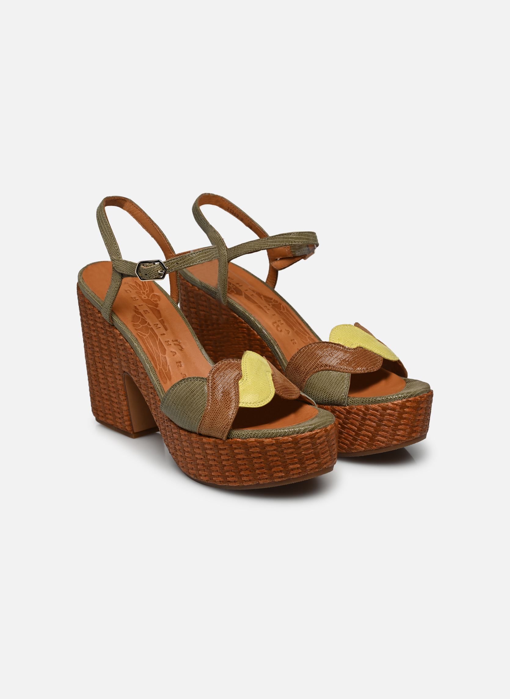 Keil- und Plateausandalen Diber damen grün Chie Mihara Keil- und Plateausandalen Diber damen grün Lemon