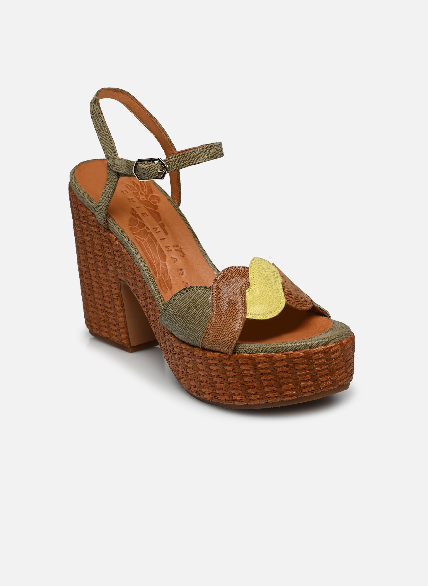 Keil- und Plateausandalen Diber damen grün Chie Mihara Keil- und Plateausandalen Diber damen grün Lemon
