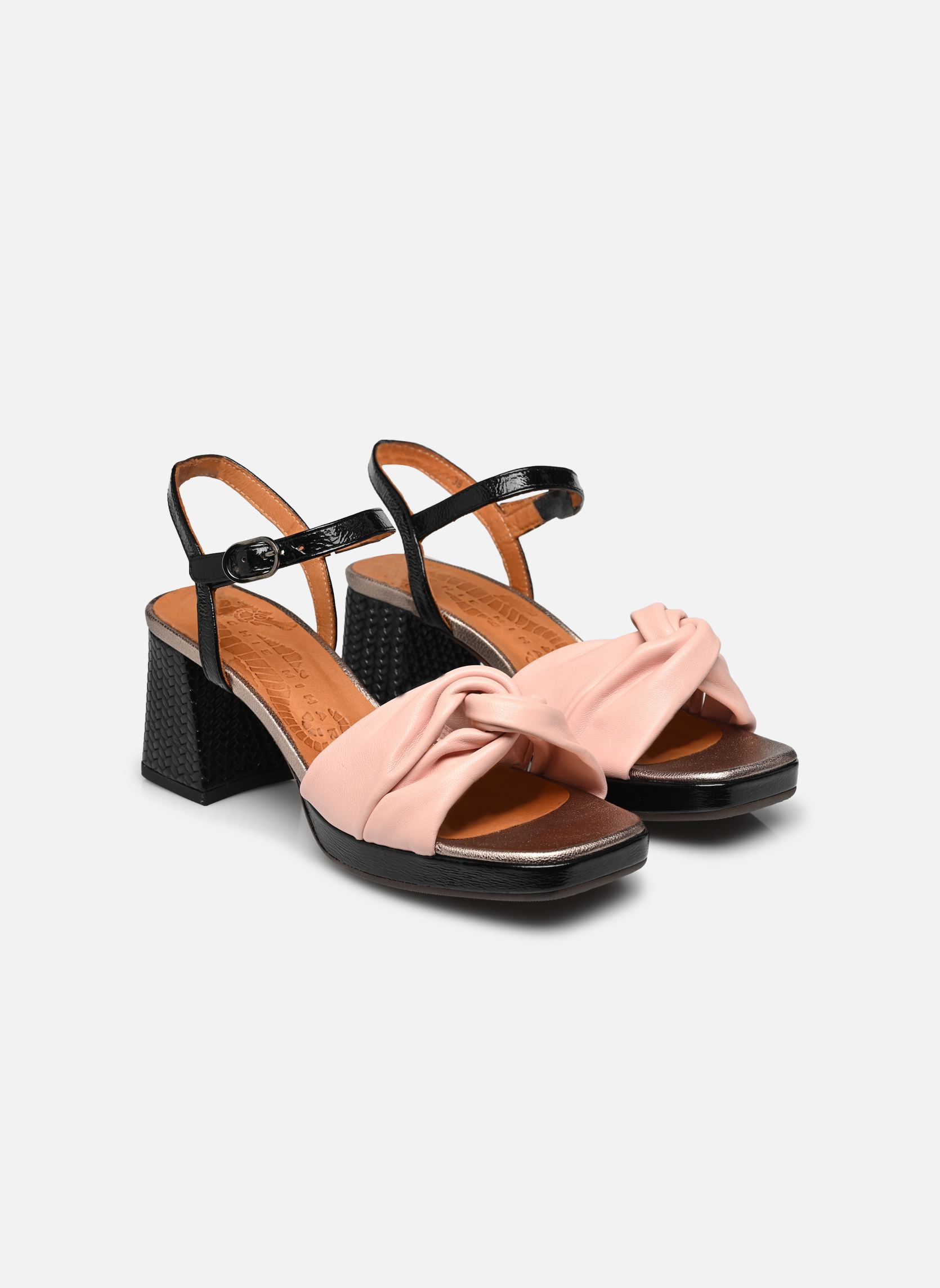 Sandalen Gelia damen mehrfarbig Chie Mihara Sandalen Gelia damen mehrfarbig Softy Pink Ferrari Negro
