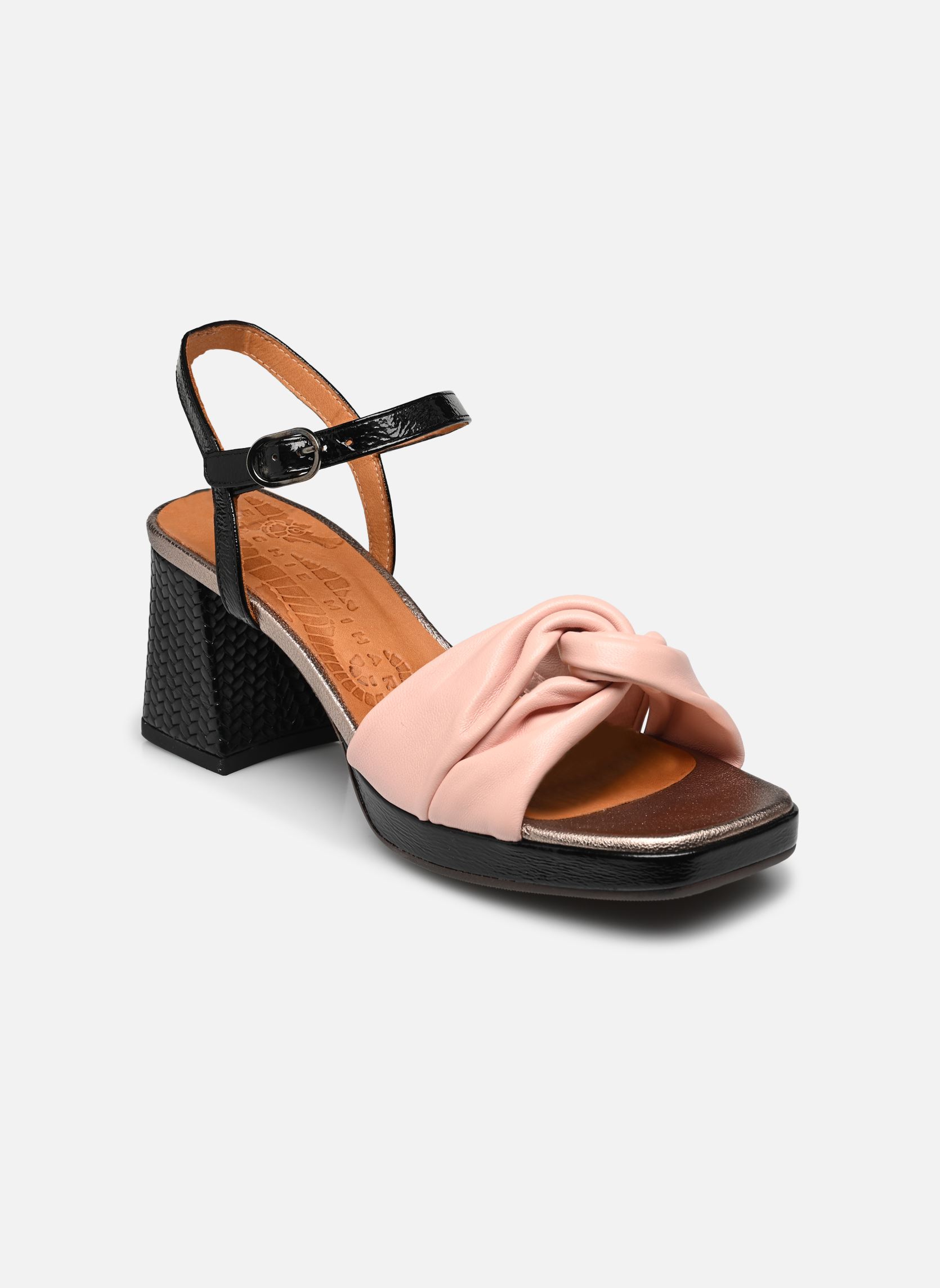 Sandalen Gelia damen mehrfarbig Chie Mihara Sandalen Gelia damen mehrfarbig Softy Pink Ferrari Negro