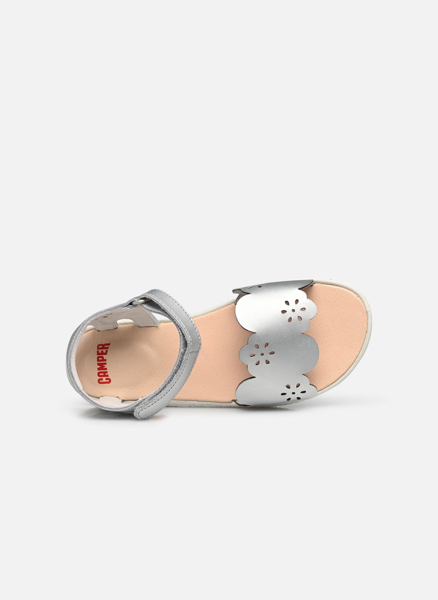 Sandalen Miko Kids mädchen grau Camper Sandalen Miko Kids mädchen grau Corbu Silver/MikoSand Houston