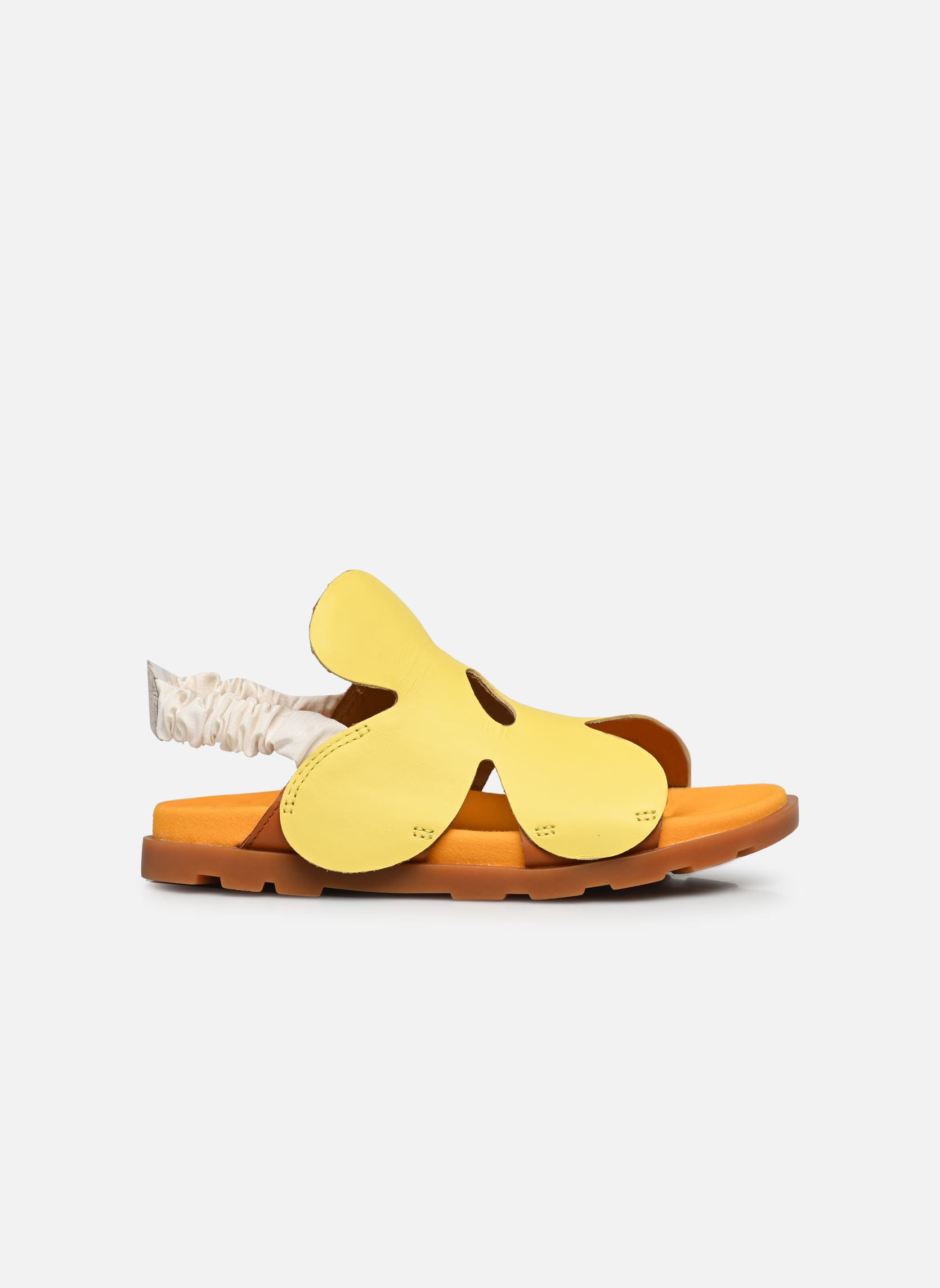 Sandali Brutus Sandal Kids bambina giallo Camper Sandali Brutus Sandal Kids bambina giallo Ultr.Citrino,Serv.Mimbre/Brutu