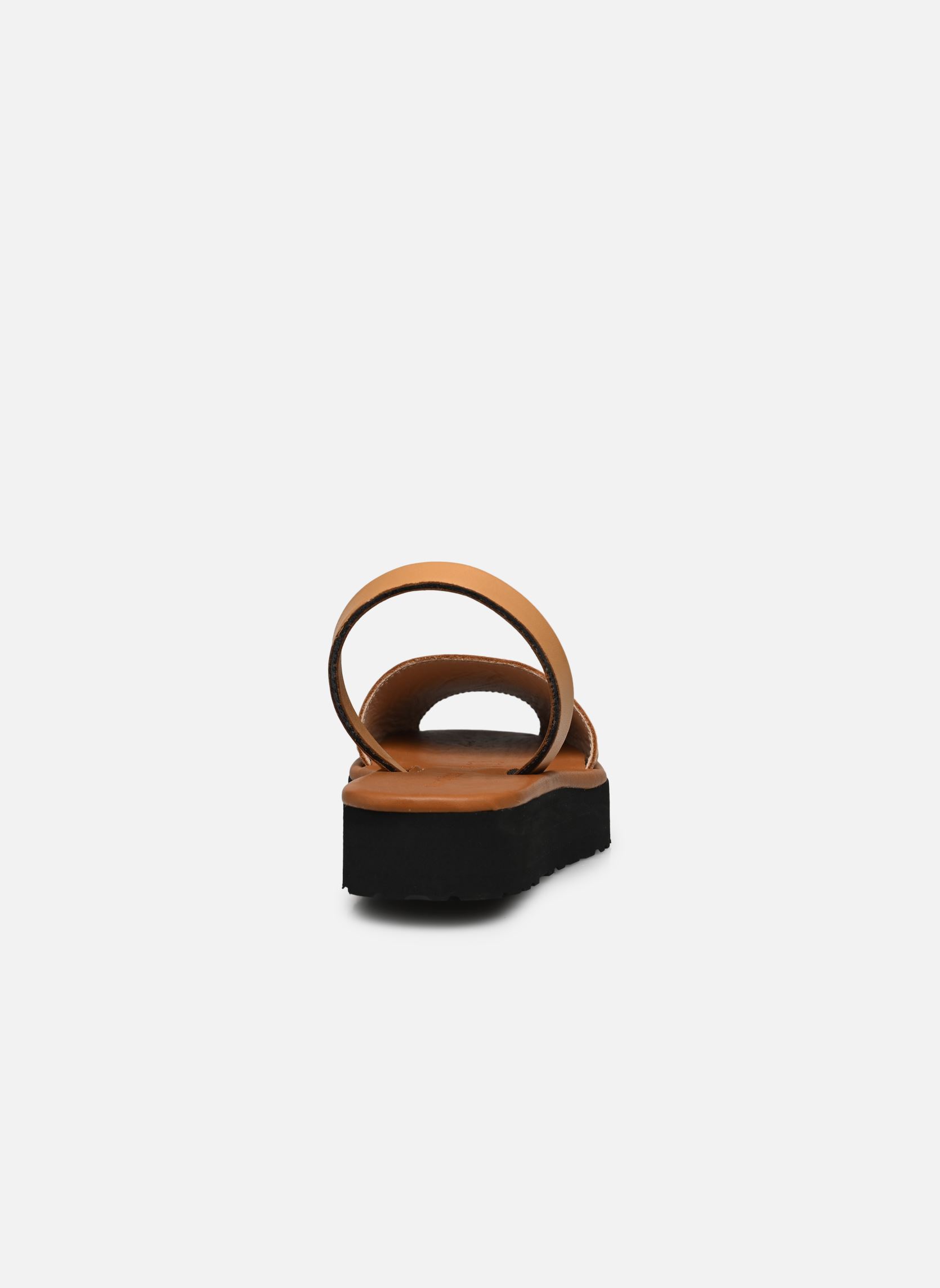 Sandales Avarca Platja Plateforme Cuir Naturel femme marron Minorquines Sandales Avarca Platja Plateforme Cuir Naturel femme marron NATUREL