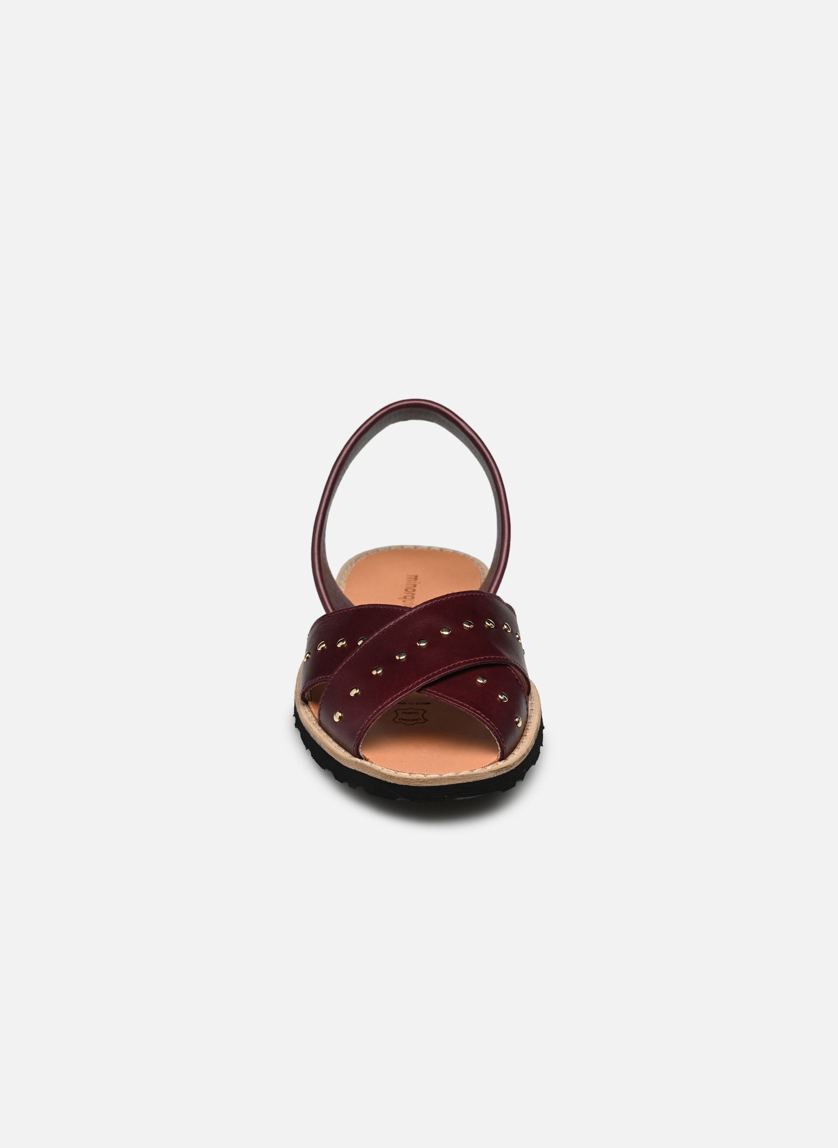 Sandalen Avarca Rock Cuir Vintage Burdeos damen bordeaux Minorquines Sandalen Avarca Rock Cuir Vintage Burdeos damen bordeaux BURDEOS