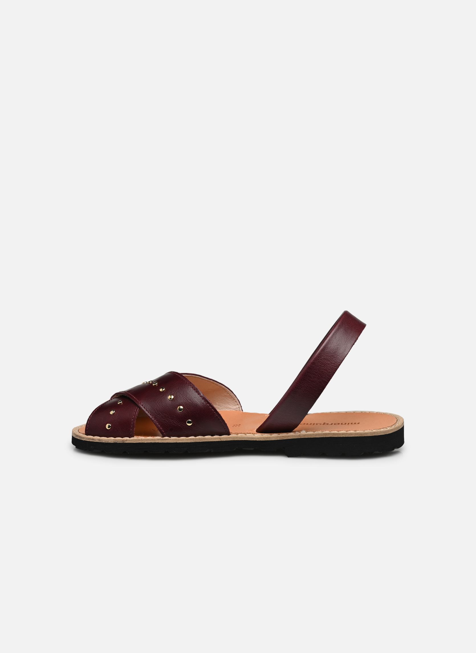 Sandalen Avarca Rock Cuir Vintage Burdeos damen bordeaux Minorquines Sandalen Avarca Rock Cuir Vintage Burdeos damen bordeaux BURDEOS