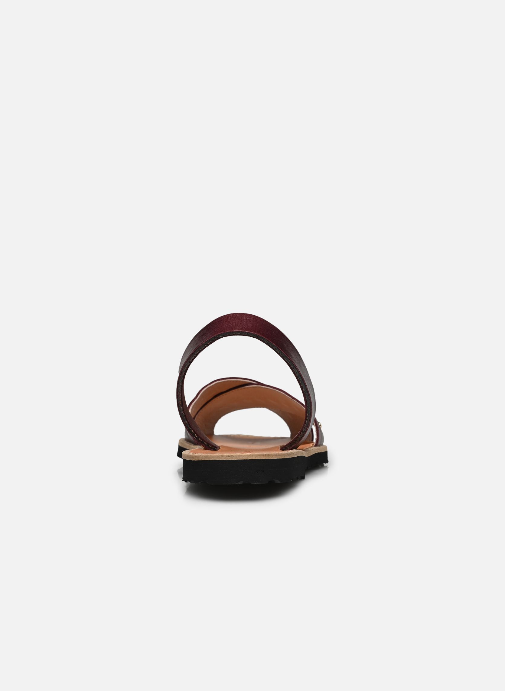 Sandalen Avarca Rock Cuir Vintage Burdeos damen bordeaux Minorquines Sandalen Avarca Rock Cuir Vintage Burdeos damen bordeaux BURDEOS