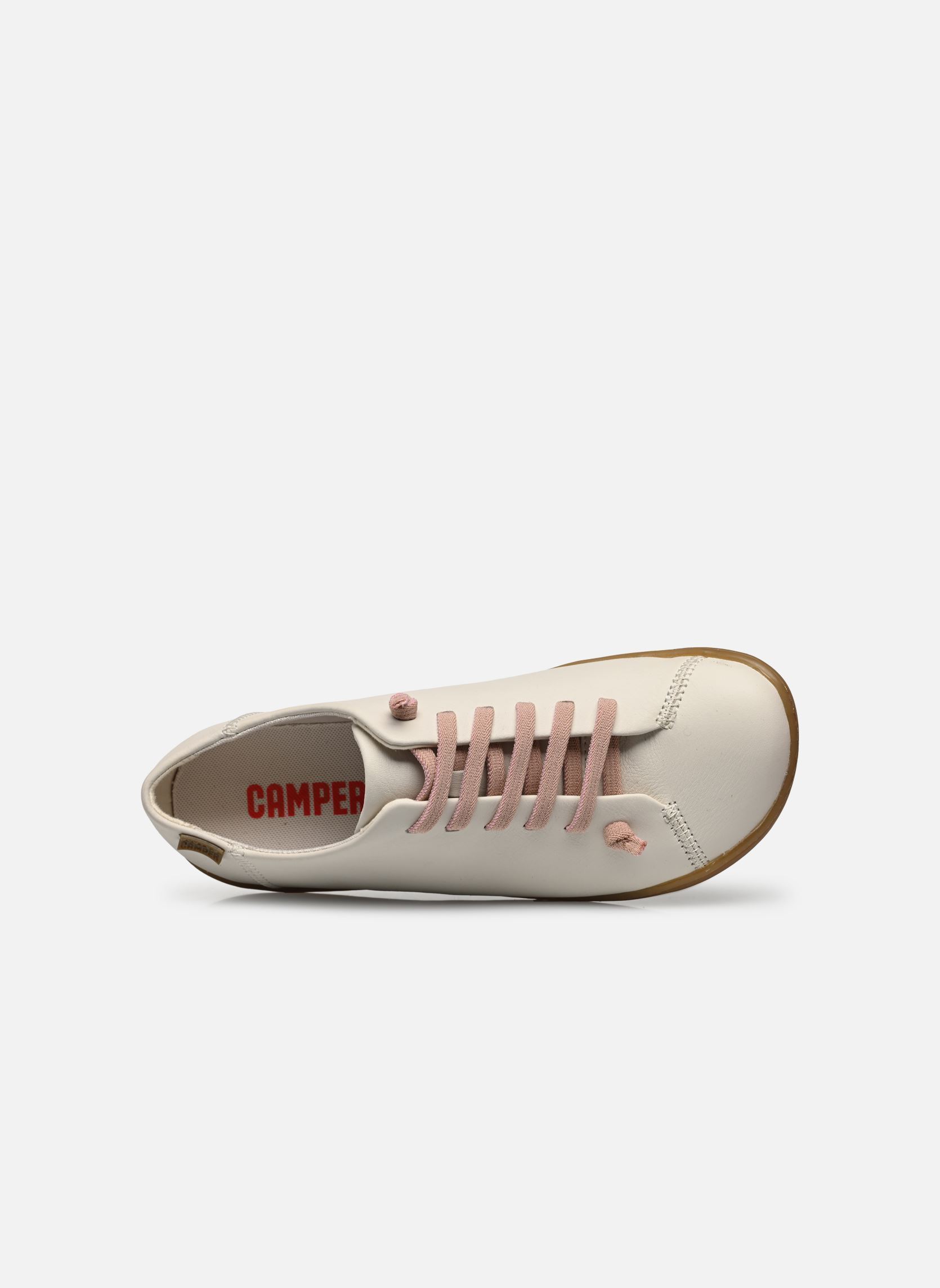 Lage sneakers Peu Cami K200514 dames wit Camper Lage sneakers Peu Cami K200514 dames wit White Natural
