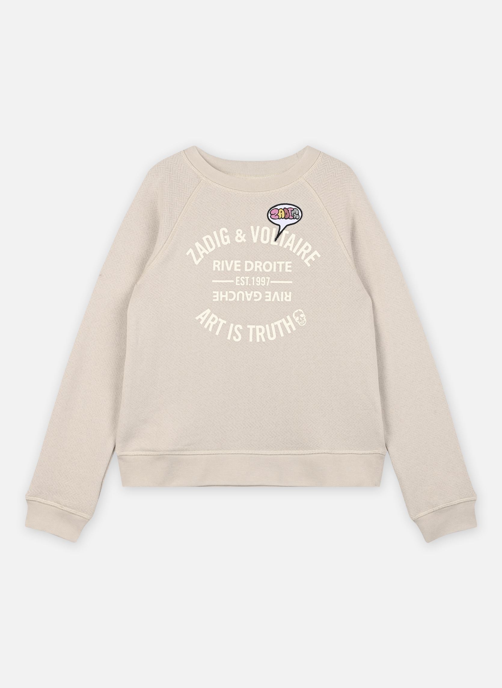 Sweat Zadig Et Voltaire Femme Gris ZADIG VOLTAIRE: Sweat-shirt