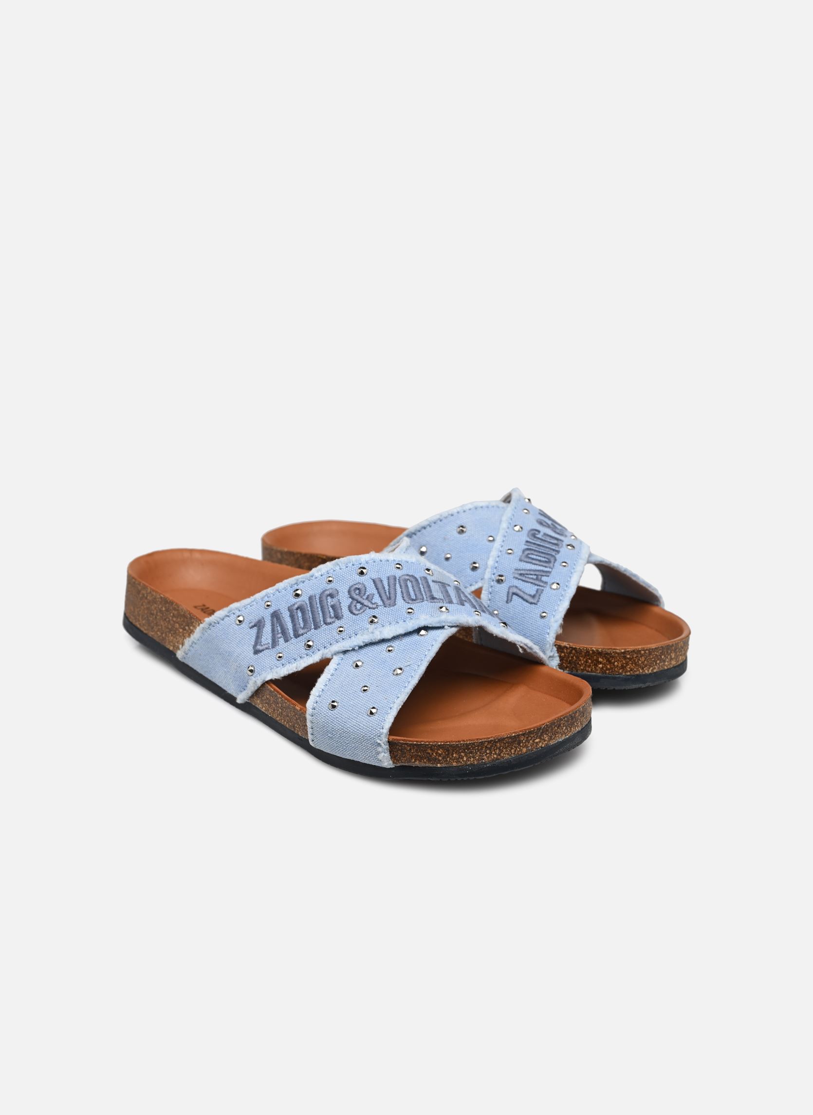 Sandalen X19042 meisjes blauw Zadig & Voltaire Sandalen X19042 meisjes blauw DENIM LIGHT BLUE