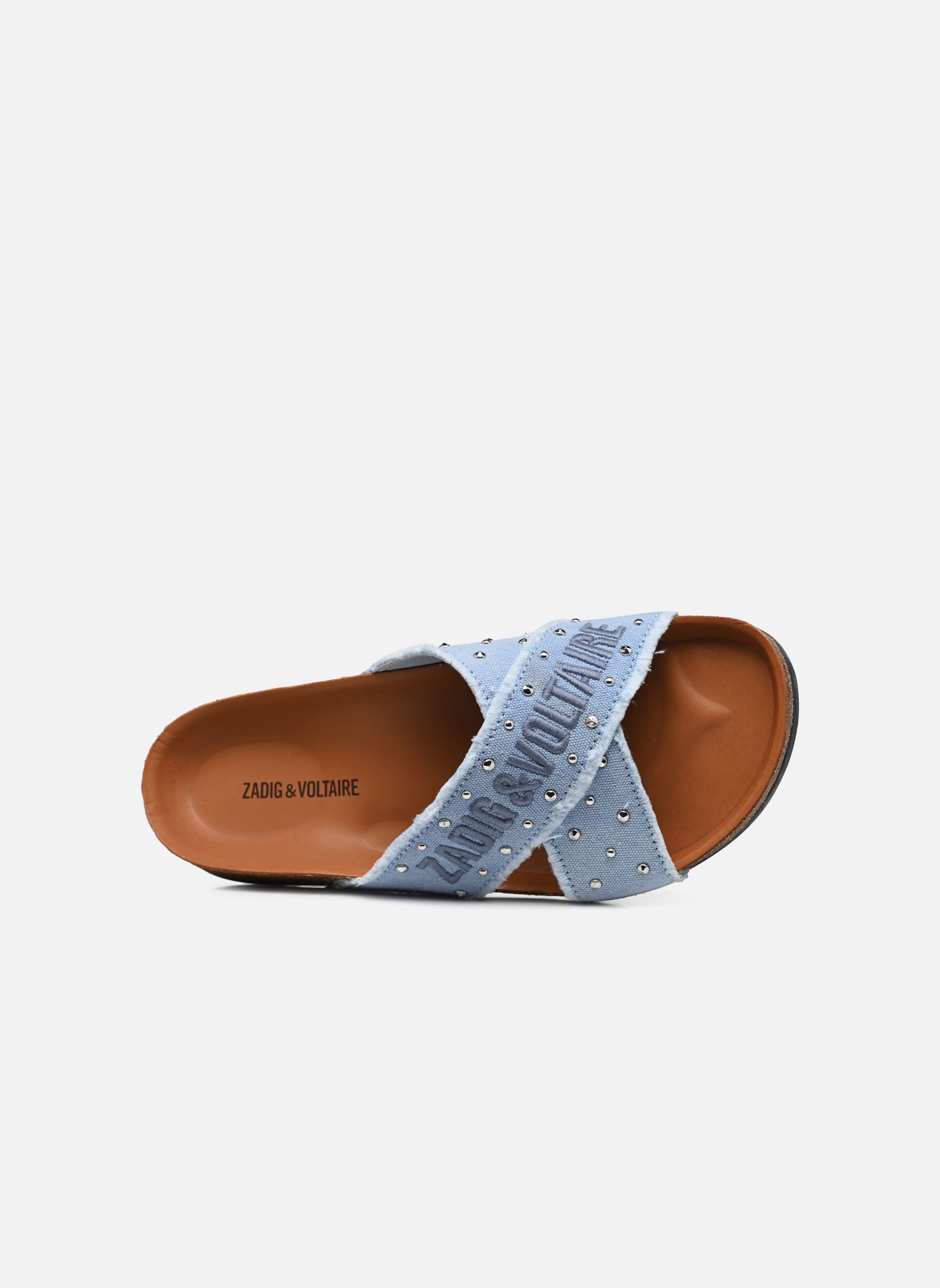 Sandalen X19042 meisjes blauw Zadig & Voltaire Sandalen X19042 meisjes blauw DENIM LIGHT BLUE