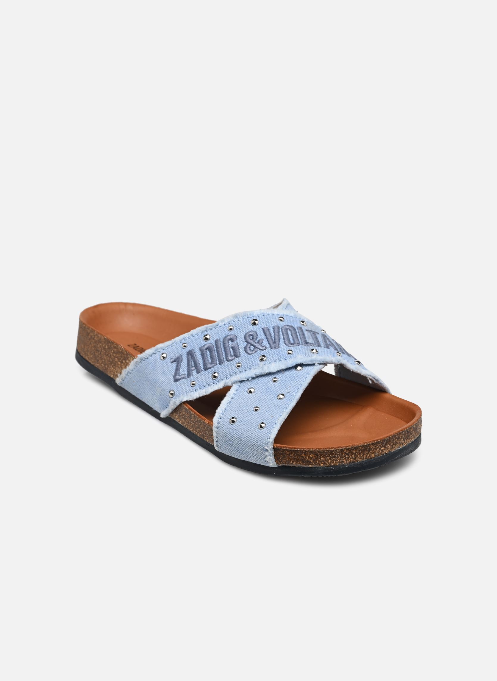 Sandalen X19042 meisjes blauw Zadig & Voltaire Sandalen X19042 meisjes blauw DENIM LIGHT BLUE