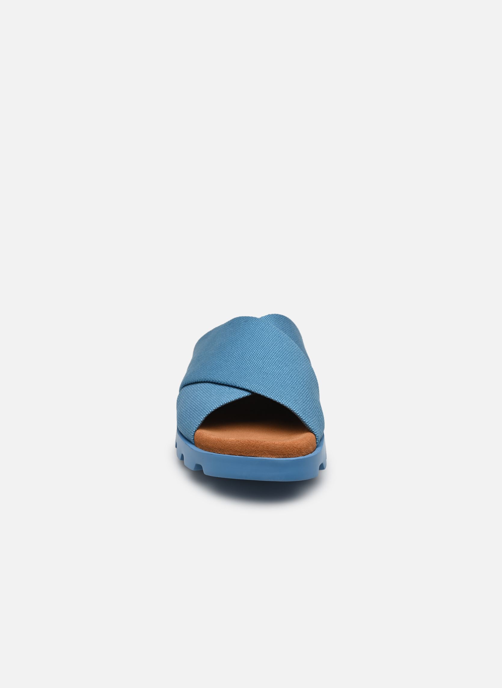 Mules Brutus Sandal K201322-009 femme bleu Camper Mules Brutus Sandal K201322-009 femme bleu Lona Cefiro/BrutusSand Cefiro