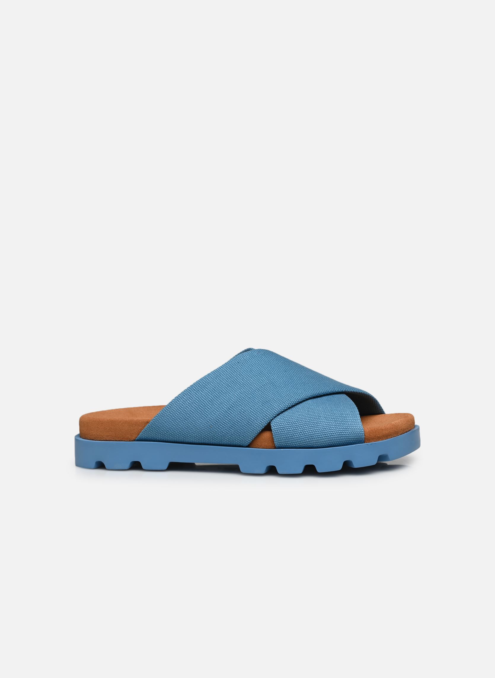 Mules Brutus Sandal K201322-009 femme bleu Camper Mules Brutus Sandal K201322-009 femme bleu Lona Cefiro/BrutusSand Cefiro