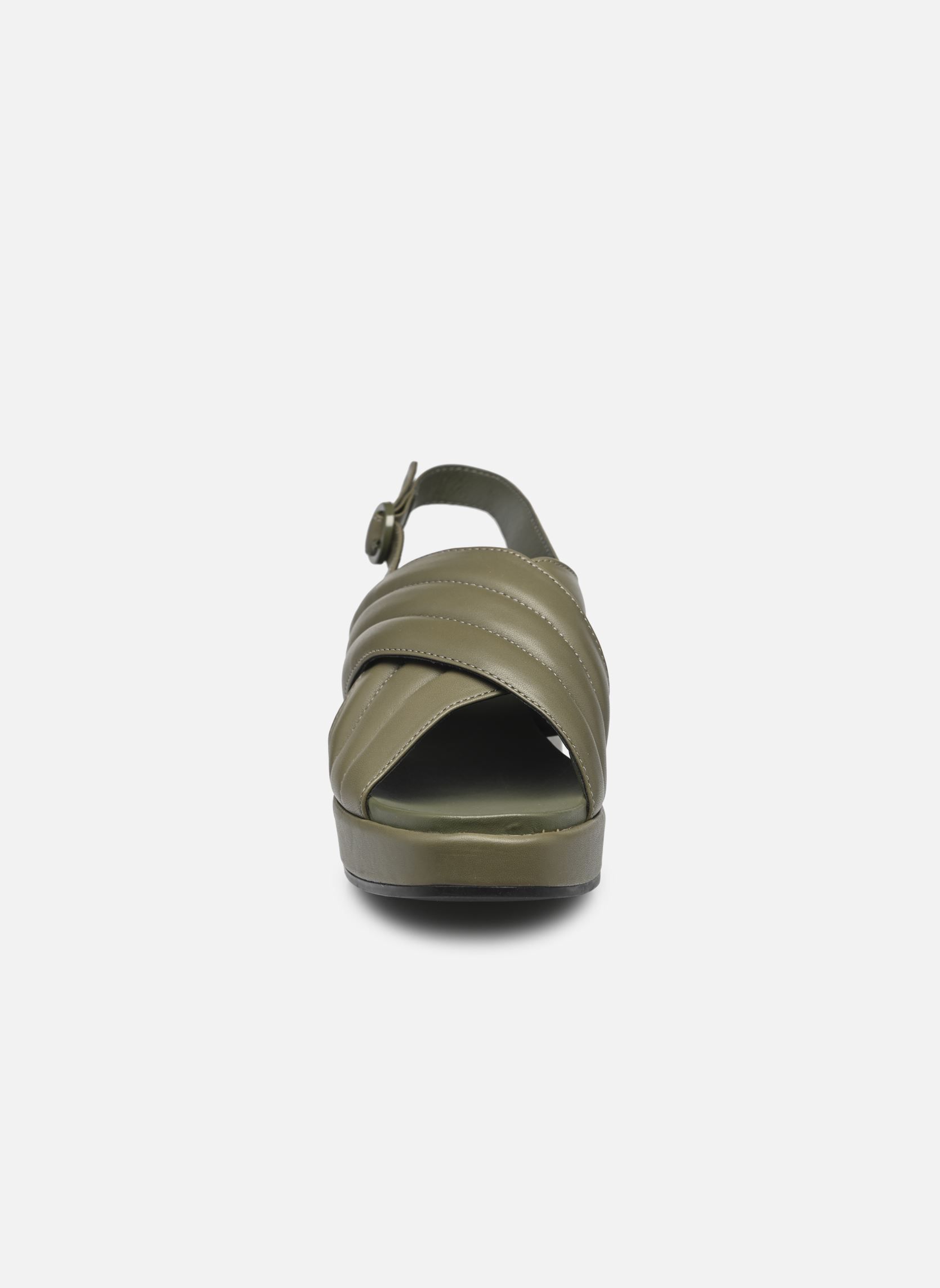 Sandalen met sleehak en plateau Misia K201351-005 dames groen Camper Sandalen met sleehak en plateau Misia K201351-005 dames groen SUPERSOFT ROMERO/MISIA SPRS RO