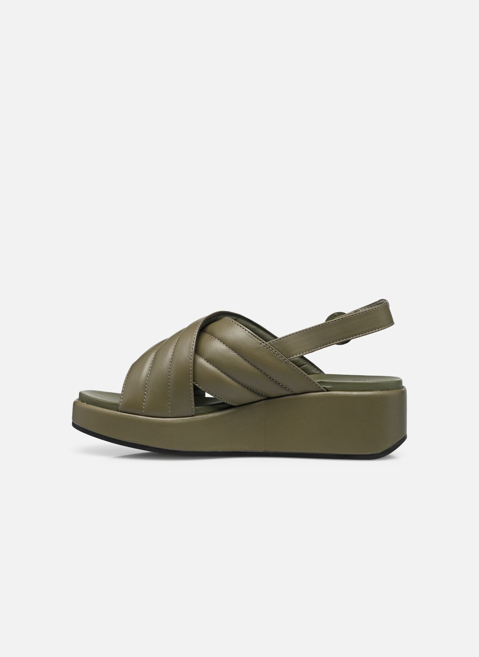 Sandalen met sleehak en plateau Misia K201351-005 dames groen Camper Sandalen met sleehak en plateau Misia K201351-005 dames groen SUPERSOFT ROMERO/MISIA SPRS RO