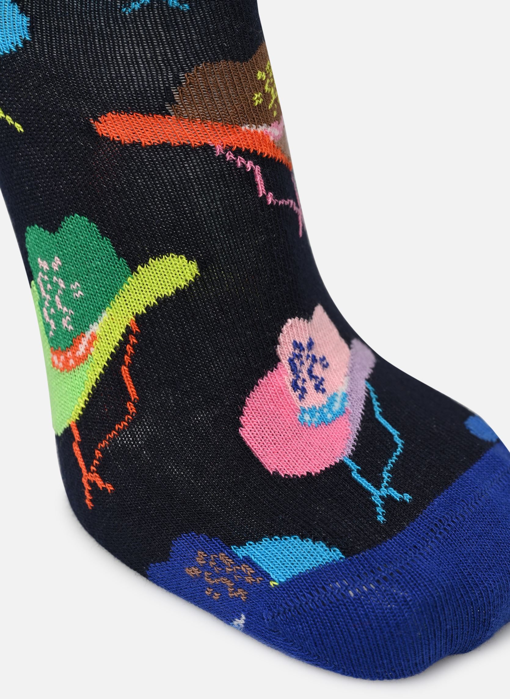 Sokken Cowboy Hat Sock blauw Happy Socks Sokken Cowboy Hat Sock blauw 6500