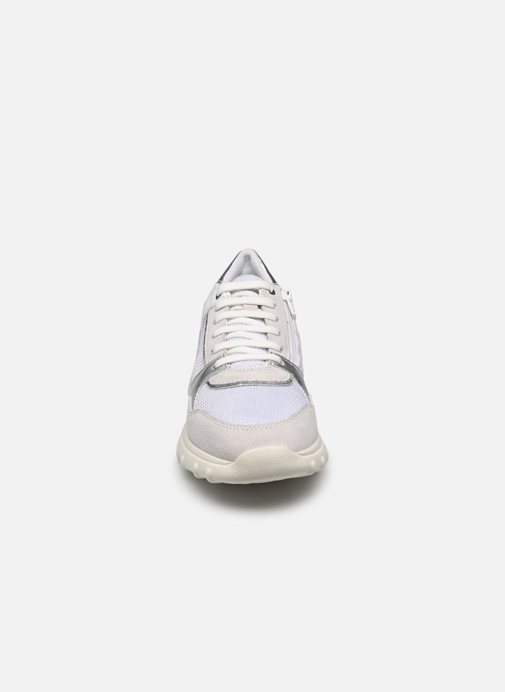Sneakers basse D ALLENIEE donna bianco Geox Sneakers basse D ALLENIEE donna bianco BLANC / BLANC CASSÉ