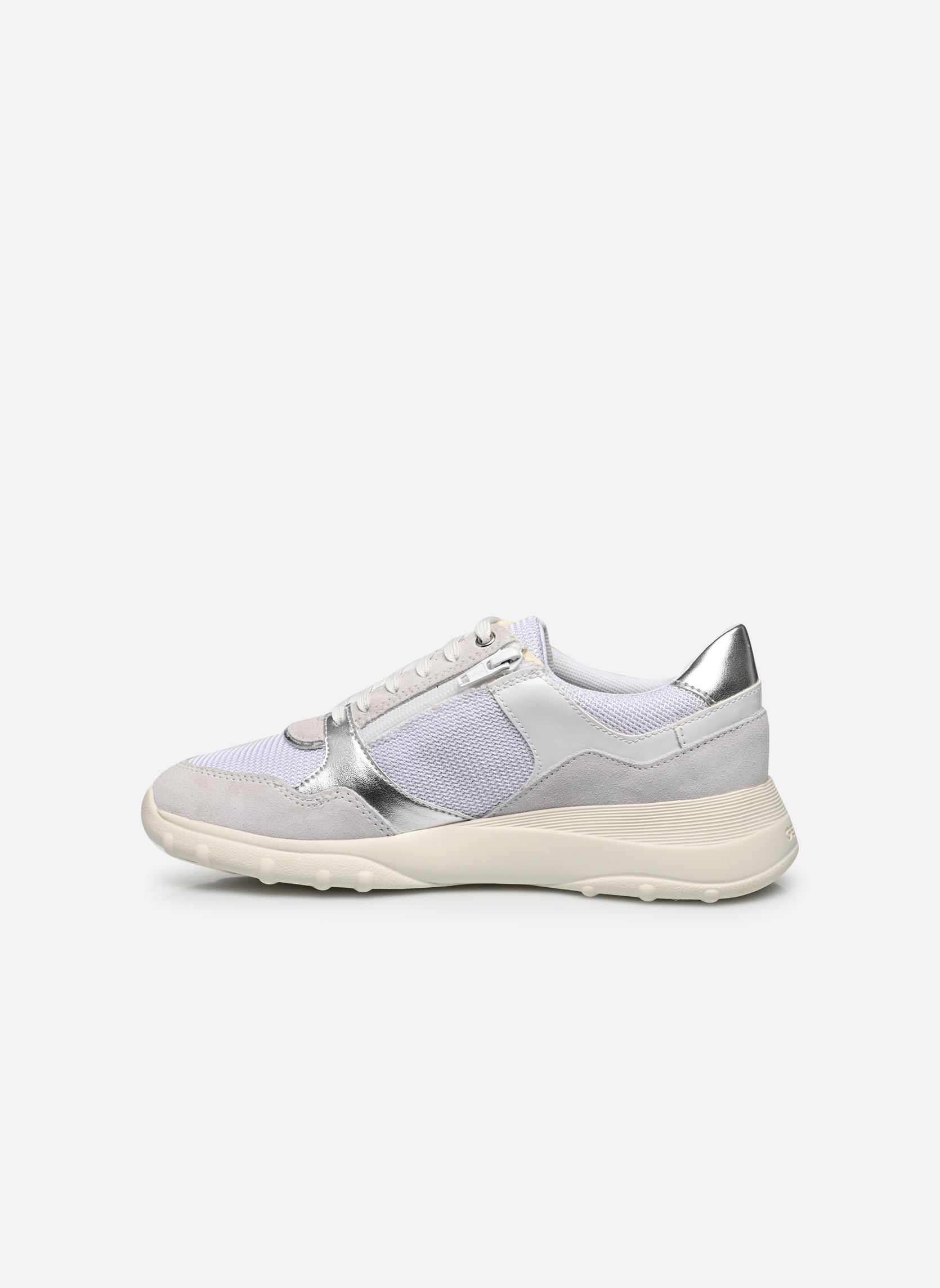 Sneakers basse D ALLENIEE donna bianco Geox Sneakers basse D ALLENIEE donna bianco BLANC / BLANC CASSÉ