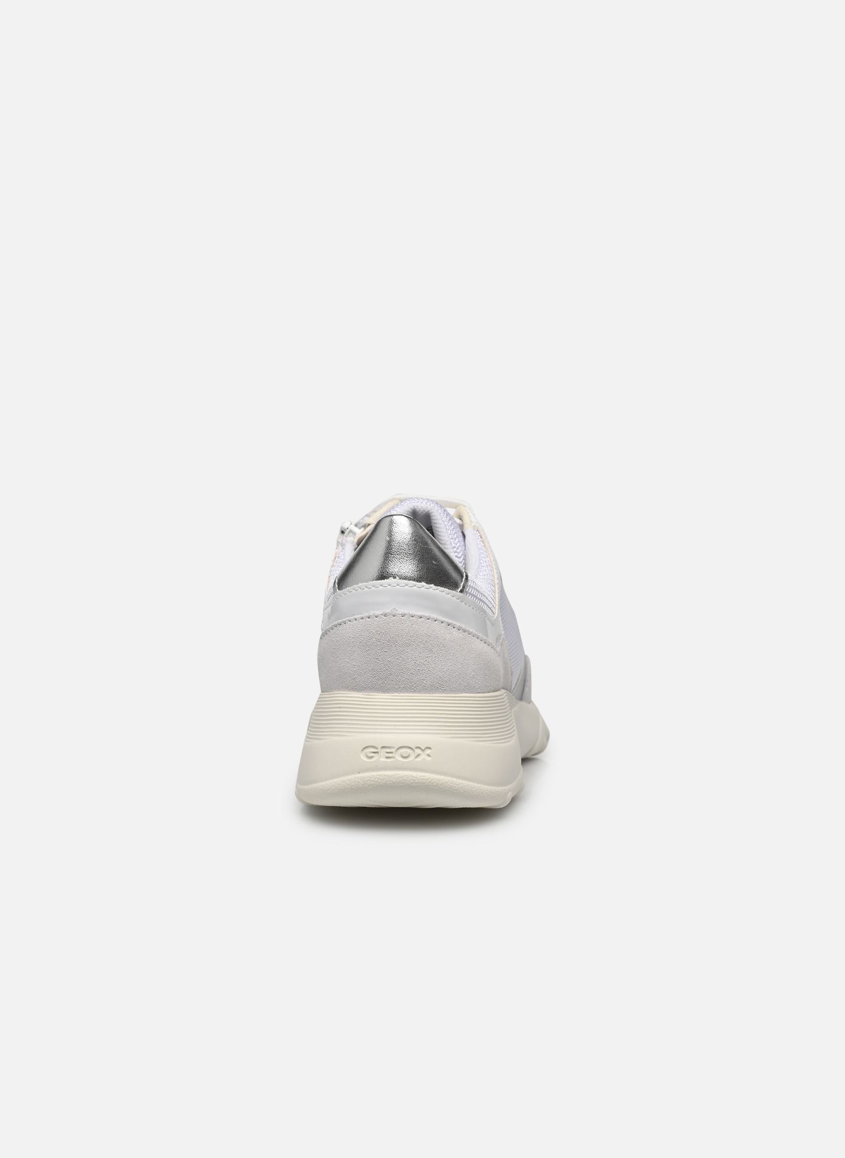 Sneakers basse D ALLENIEE donna bianco Geox Sneakers basse D ALLENIEE donna bianco BLANC / BLANC CASSÉ