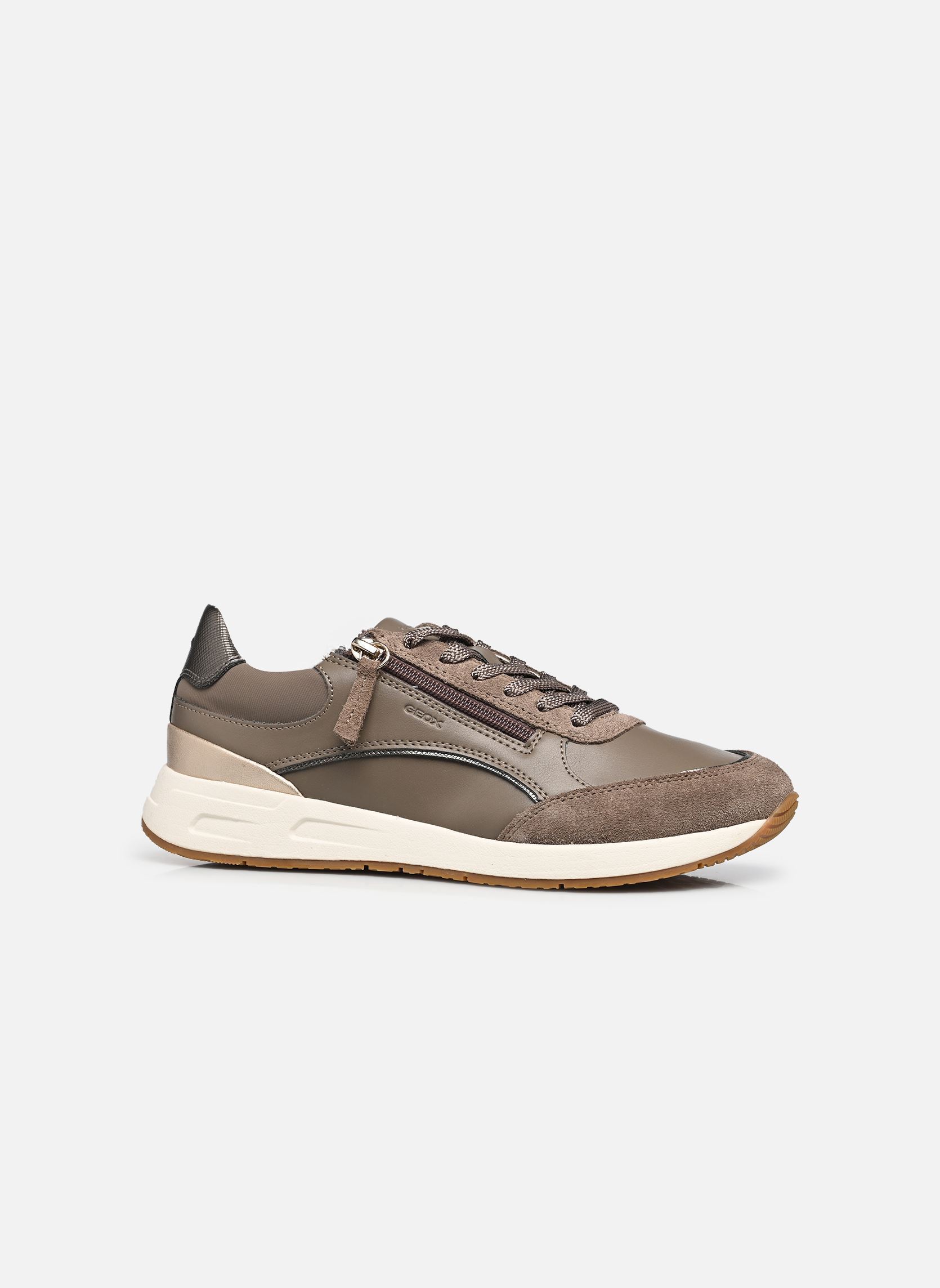 Niedrige Sneaker D BULMYA damen grau Geox Niedrige Sneaker D BULMYA damen grau GRIS COLOMBE