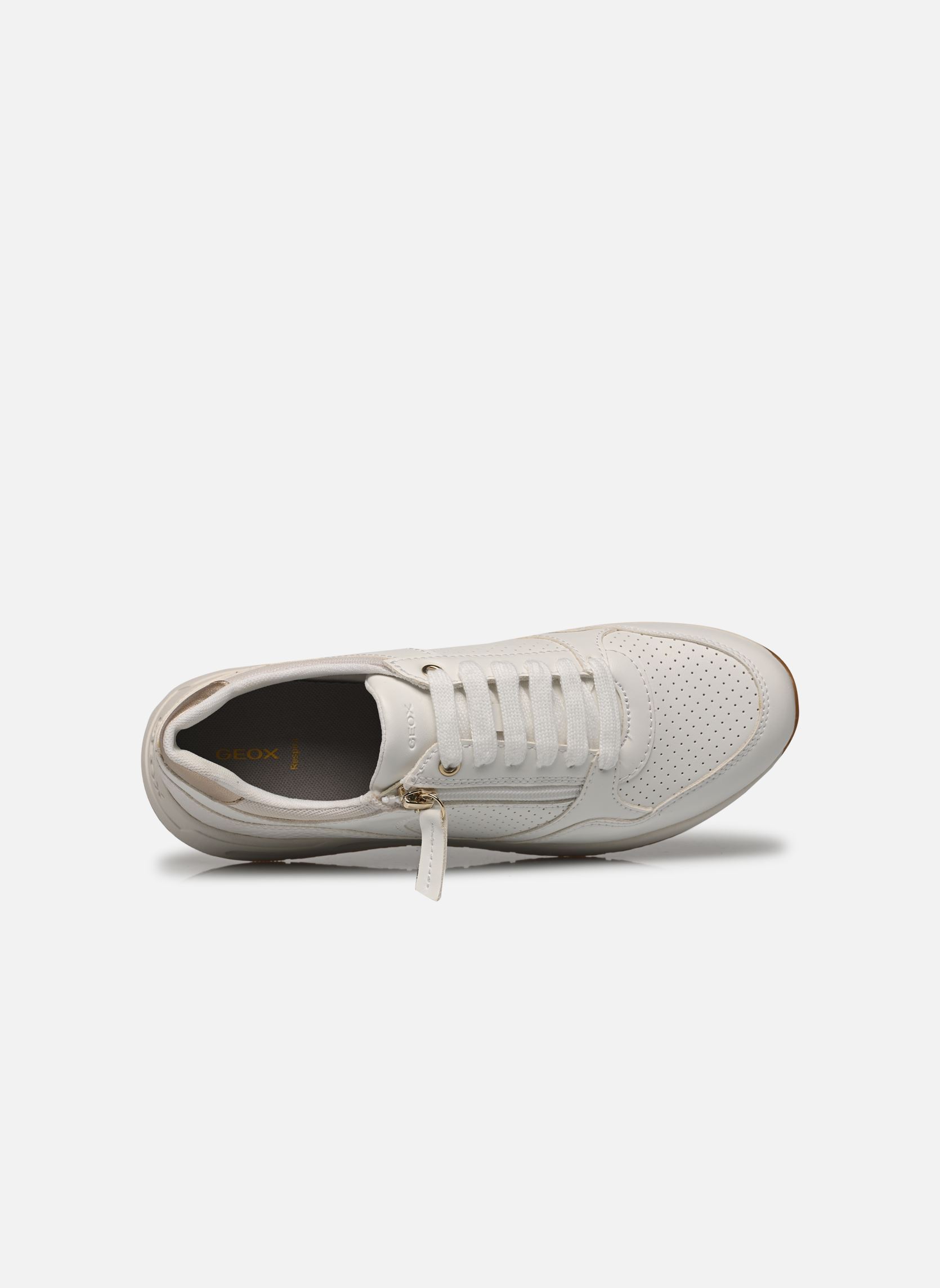 Niedrige Sneaker D BULMYA damen weiß Geox Niedrige Sneaker D BULMYA damen weiß BLANC