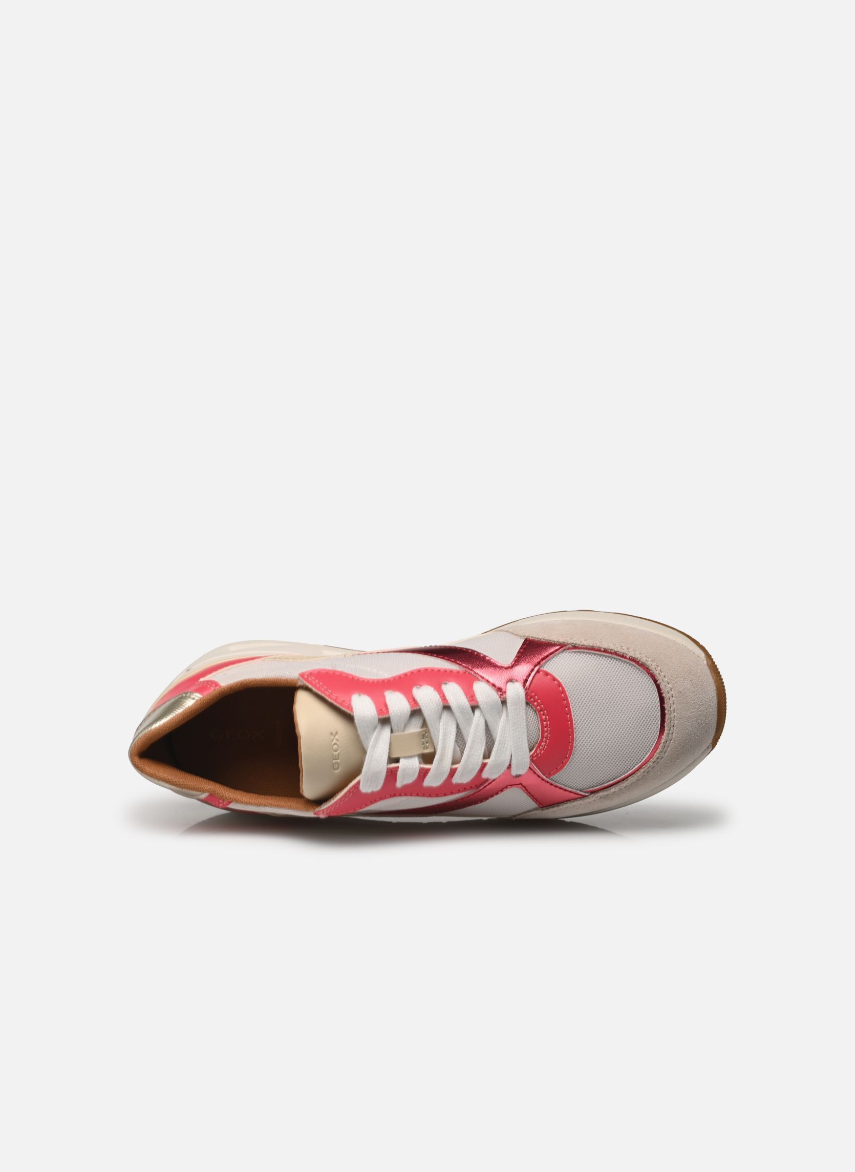 Baskets basses D BULMYA femme blanc Geox Baskets basses D BULMYA femme blanc WHITE/RASPBERRY