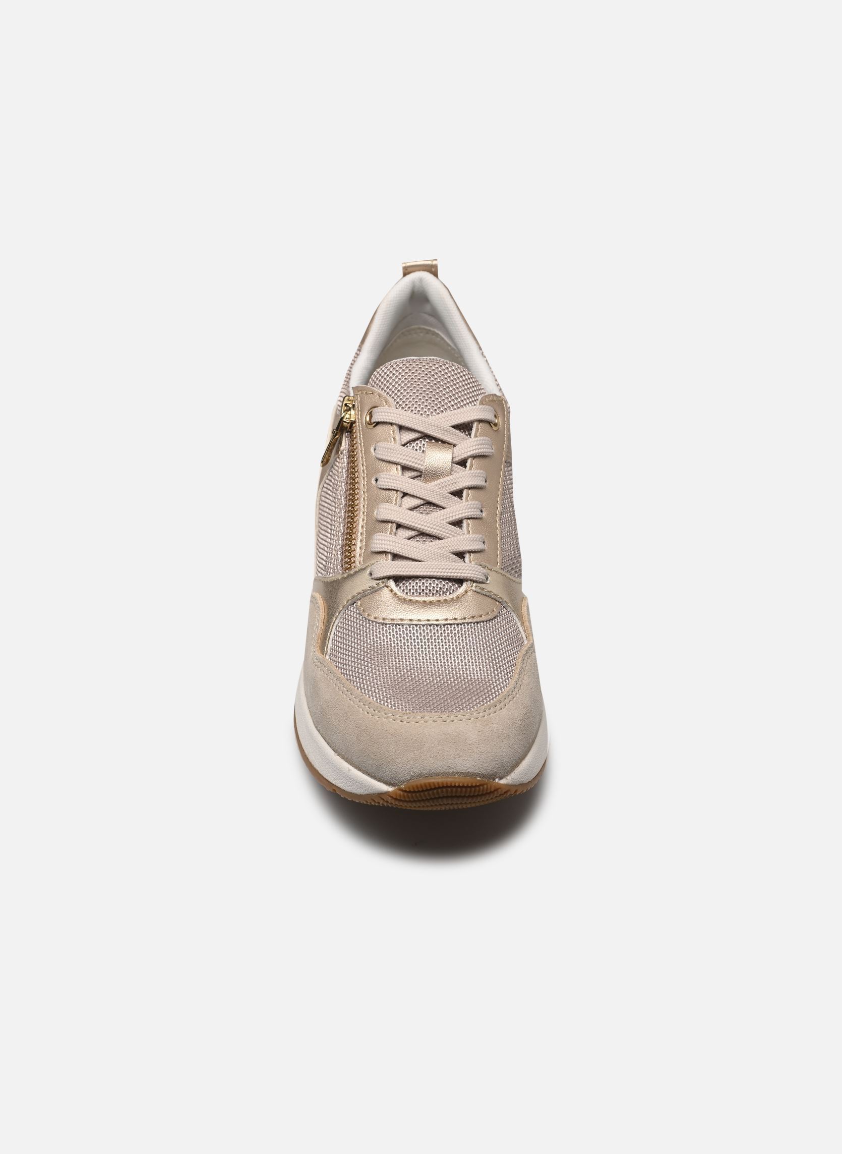 Niedrige Sneaker D BULMYA damen gold und bronze Geox Niedrige Sneaker D BULMYA damen gold und bronze OR CLAIR/BEIGE