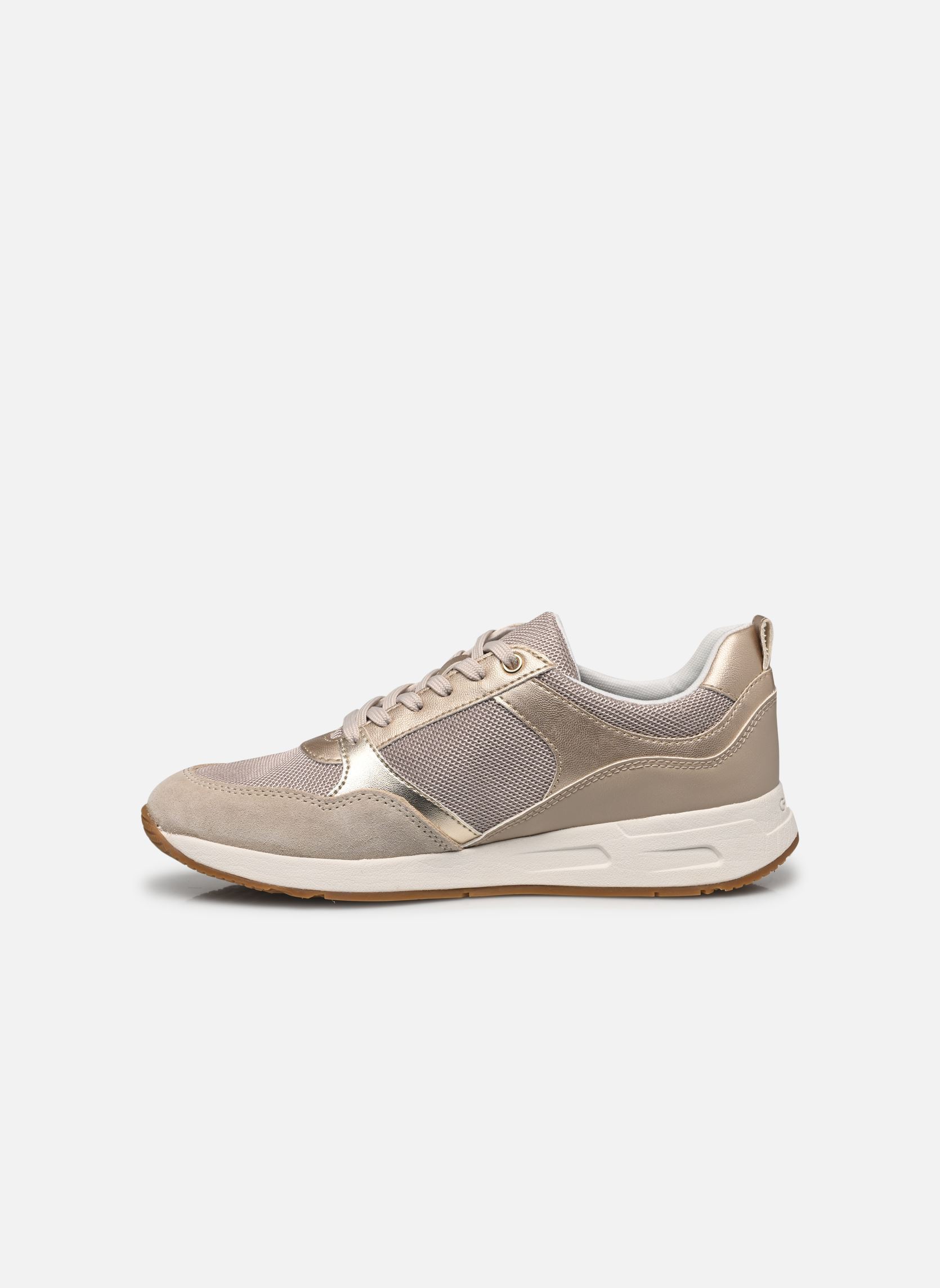 Niedrige Sneaker D BULMYA damen gold und bronze Geox Niedrige Sneaker D BULMYA damen gold und bronze OR CLAIR/BEIGE