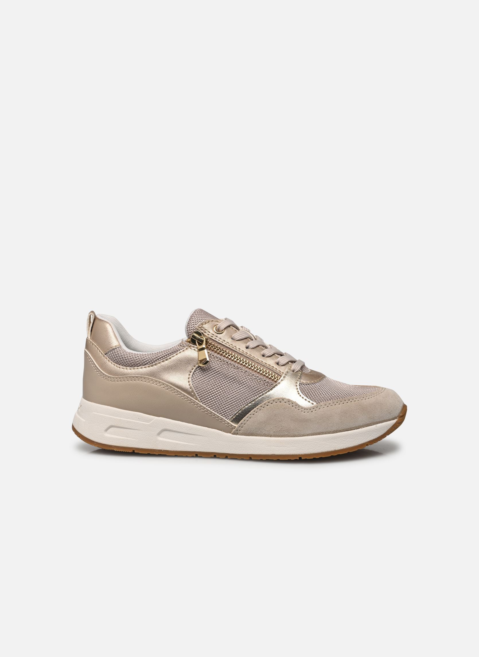 Niedrige Sneaker D BULMYA damen gold und bronze Geox Niedrige Sneaker D BULMYA damen gold und bronze OR CLAIR/BEIGE
