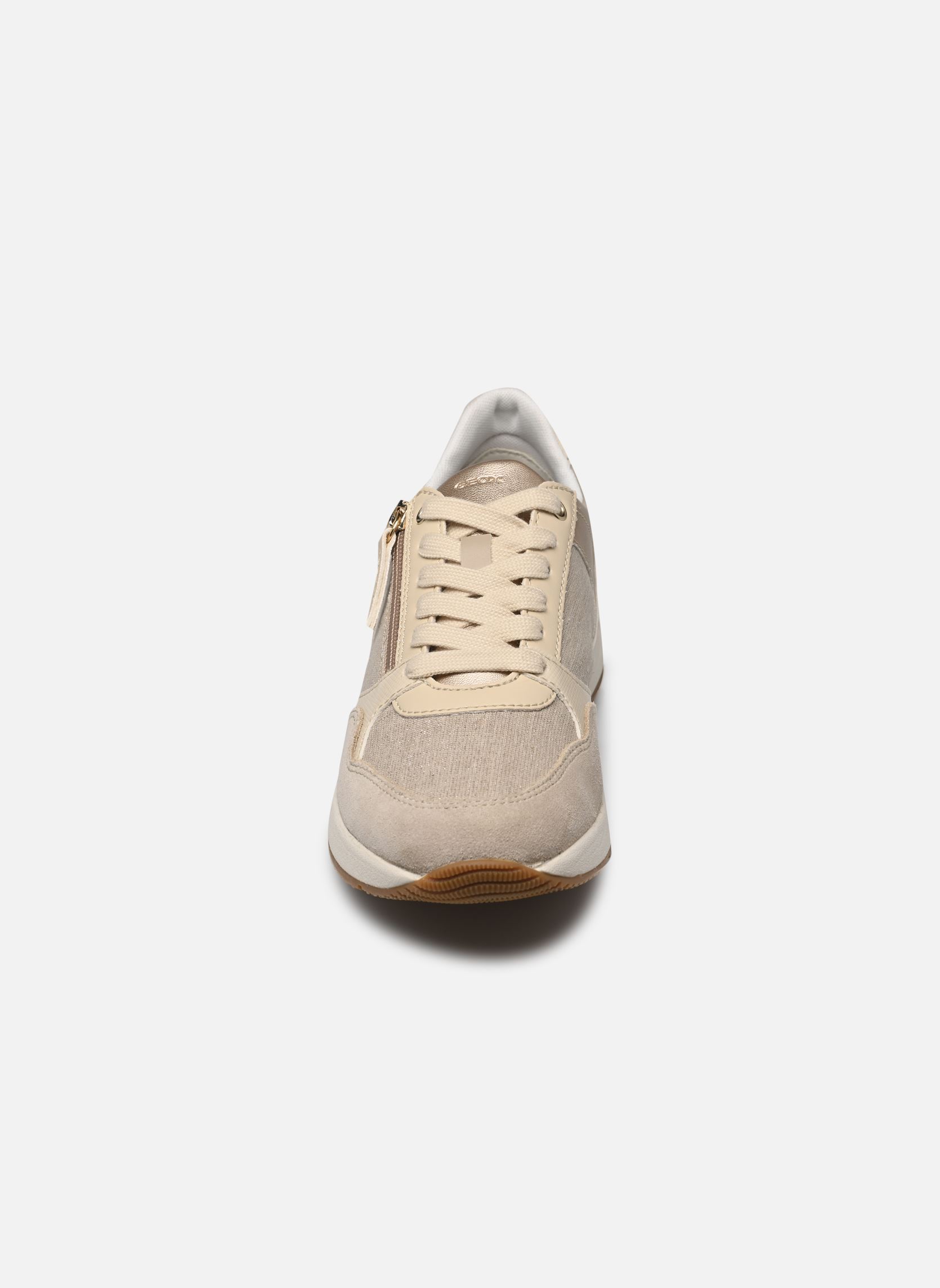 Niedrige Sneaker D BULMYA damen braun Geox Niedrige Sneaker D BULMYA damen braun TAUPE PÂLE