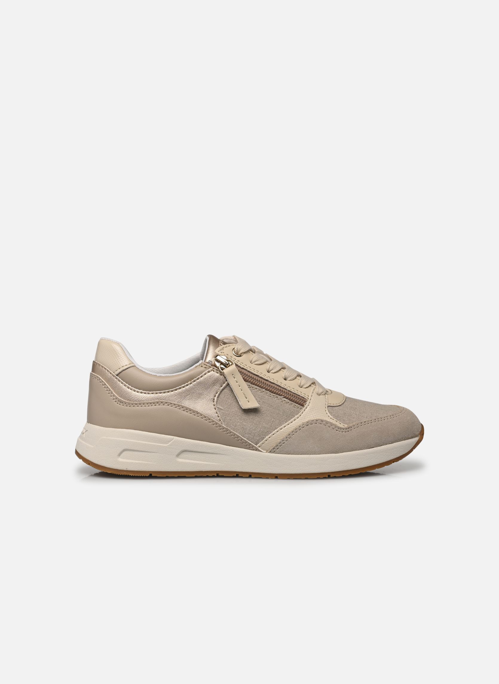 Niedrige Sneaker D BULMYA damen braun Geox Niedrige Sneaker D BULMYA damen braun TAUPE PÂLE