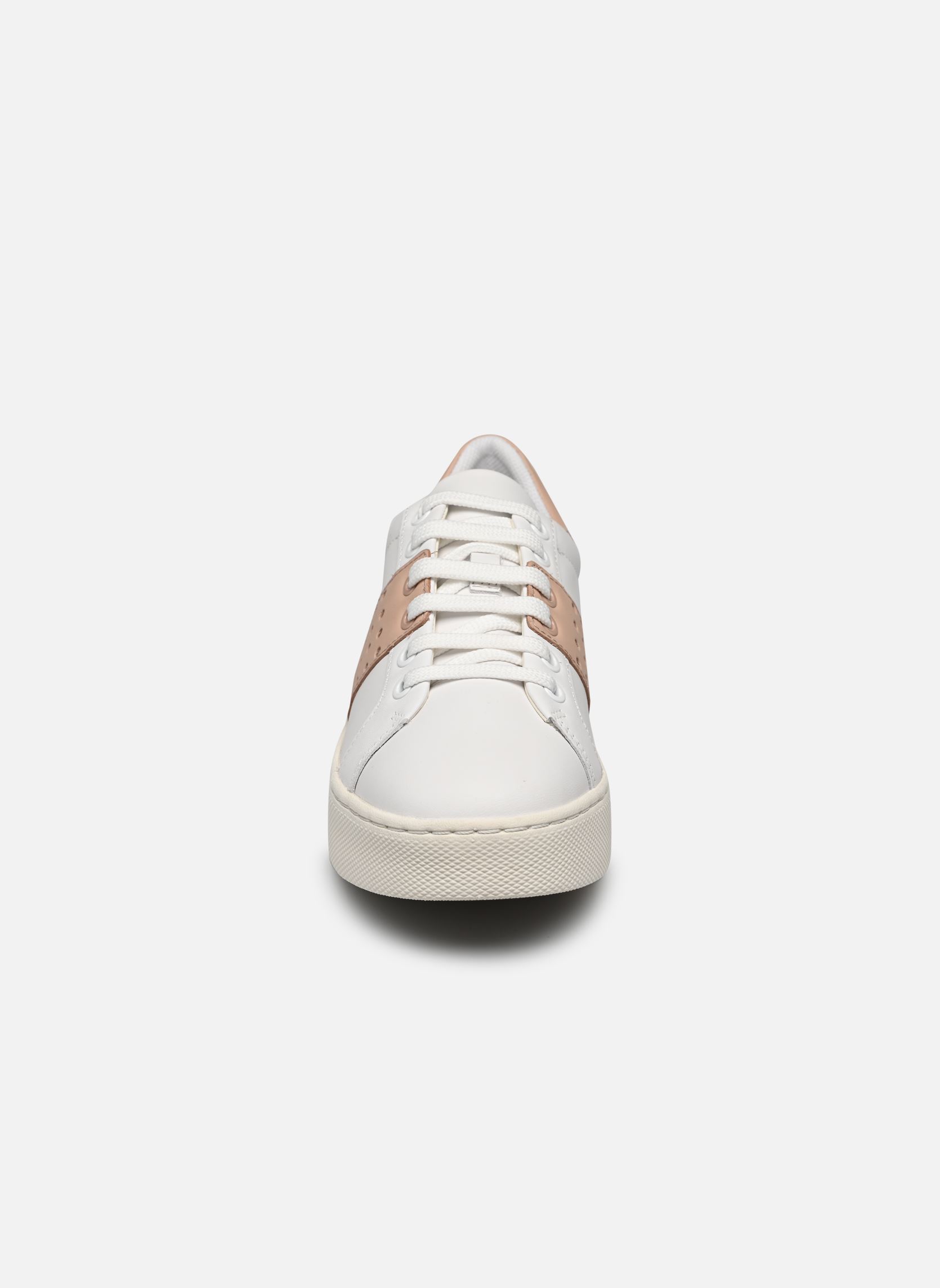 Lage sneakers D SKYELY dames wit Geox Lage sneakers D SKYELY dames wit WHITE/NUDE