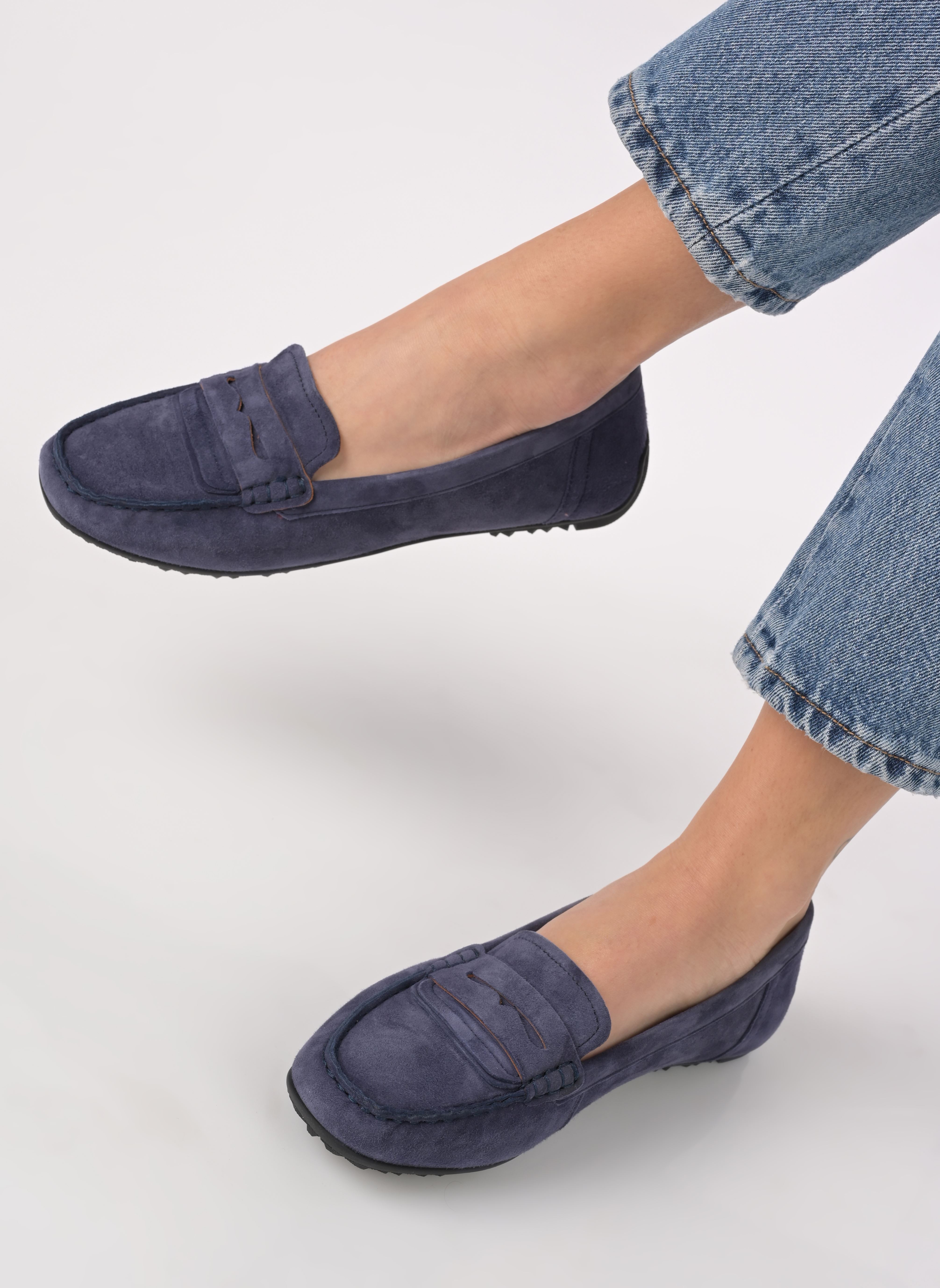 Mocassins D KOSMOPOLIS + GRIP dames blauw Geox Mocassins D KOSMOPOLIS + GRIP dames blauw Bleu marine