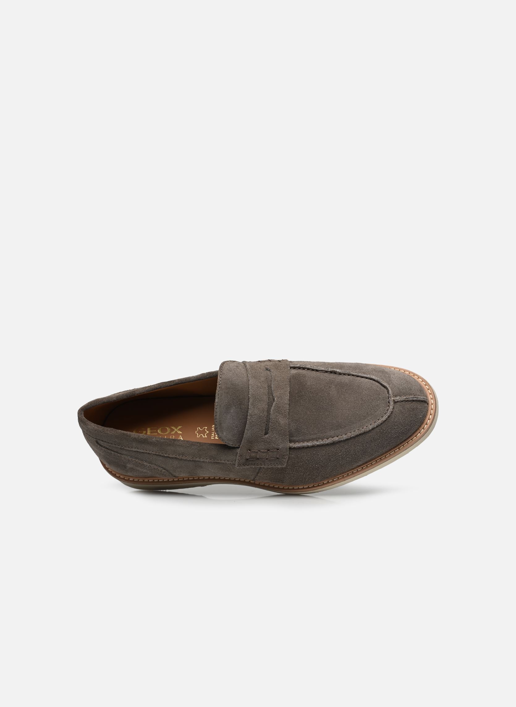 Loafer U GUBBIO herren braun Geox Loafer U GUBBIO herren braun Taupe