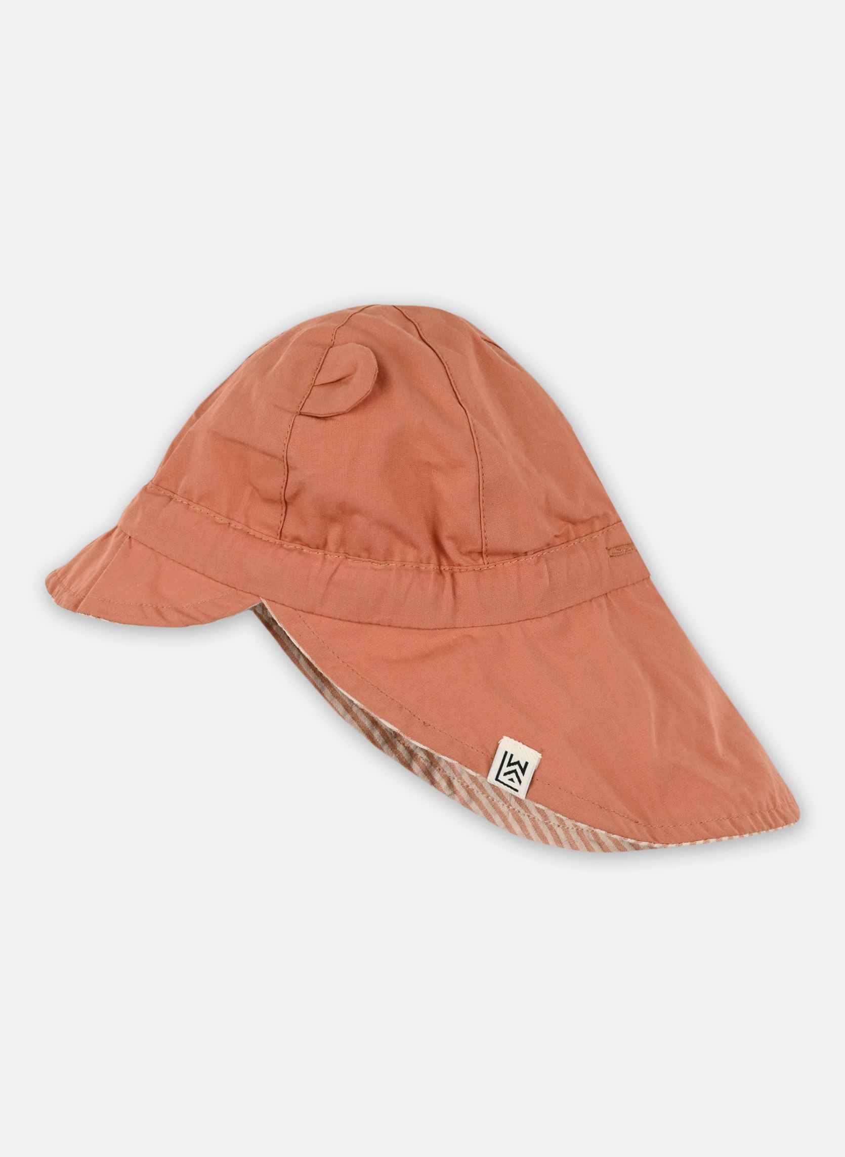 Cappelli Gorm reversible seersucker sun hat bambino rosa Liewood Cappelli Gorm reversible seersucker sun hat bambino rosa Y/D STRIPE: TUSCANY ROSE/SANDY