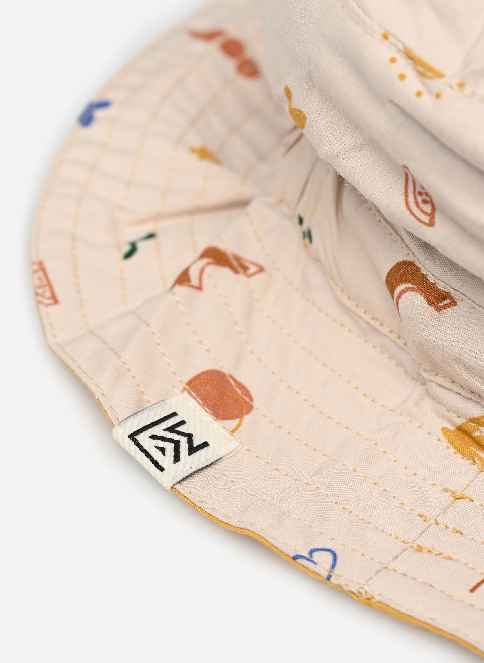 Hüte Sander reversible sun hat jungen weiß Liewood Hüte Sander reversible sun hat jungen weiß Amusement park Sandy