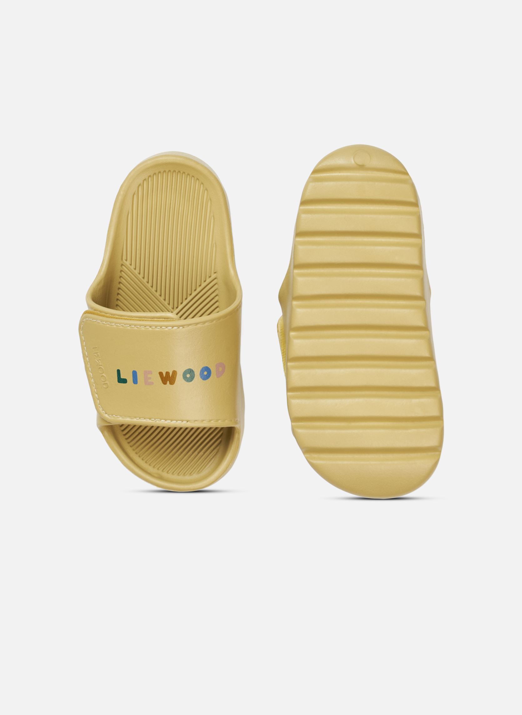 Pantoletten und Clogs Thieme slide gelb Liewood Pantoletten und Clogs Thieme slide gelb Liewood / Crispy corn