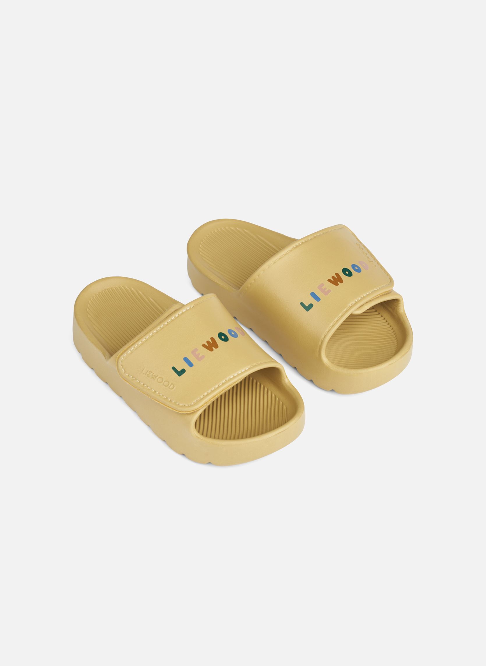 Pantoletten und Clogs Thieme slide gelb Liewood Pantoletten und Clogs Thieme slide gelb Liewood / Crispy corn
