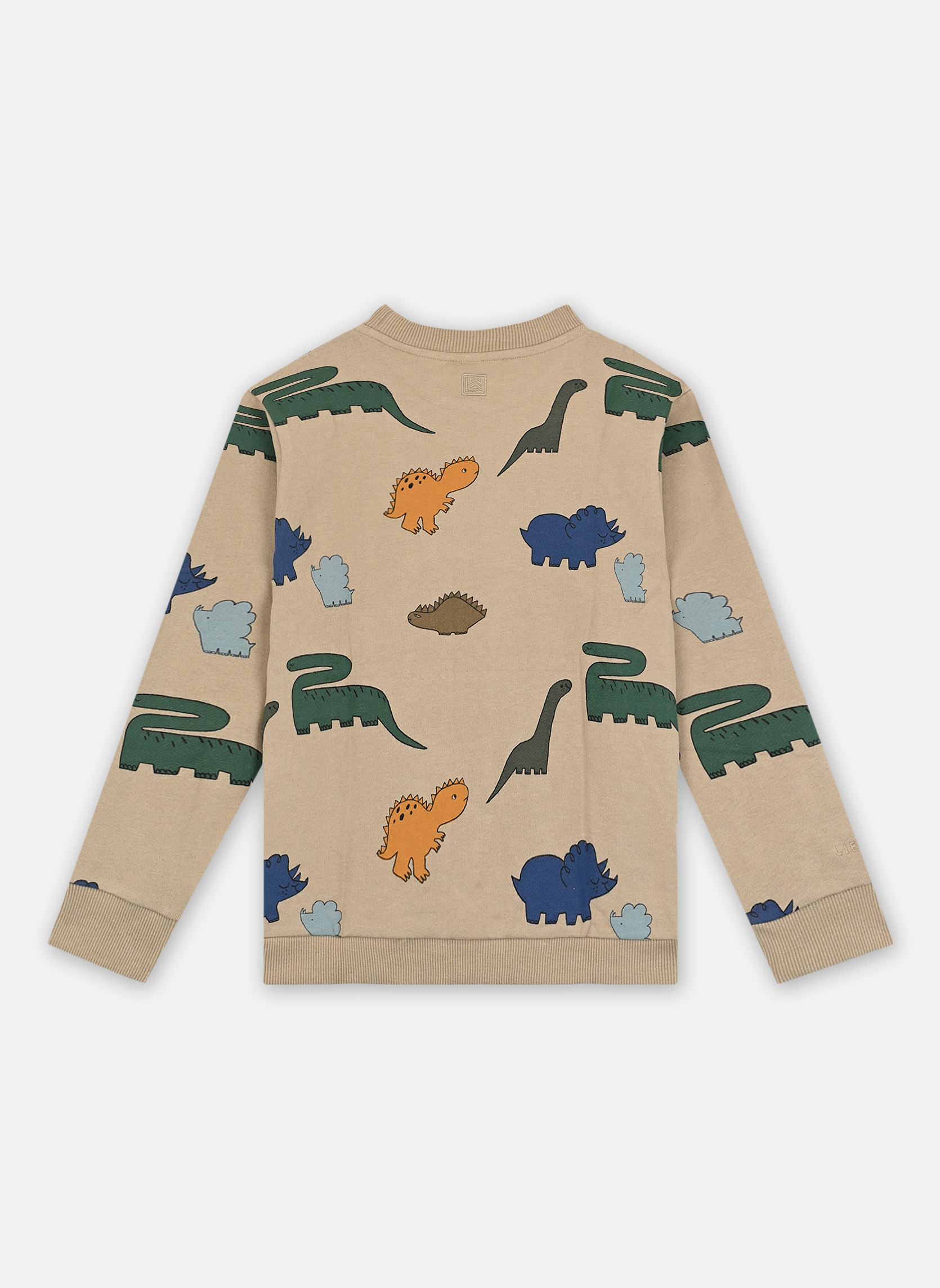 Sweatshirts Thora printed sweatshirt grau Liewood Sweatshirts Thora printed sweatshirt grau Dinosaurs / Mist