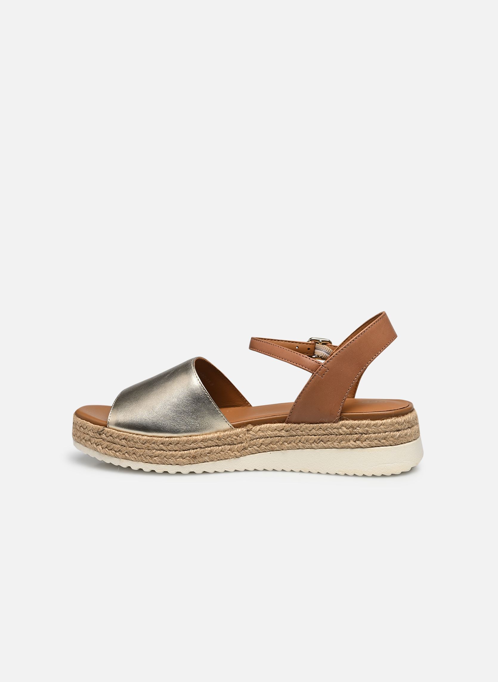 Sandalen D EOLIE damen gold und bronze Geox Sandalen D EOLIE damen gold und bronze LT GOLD/CAMEL