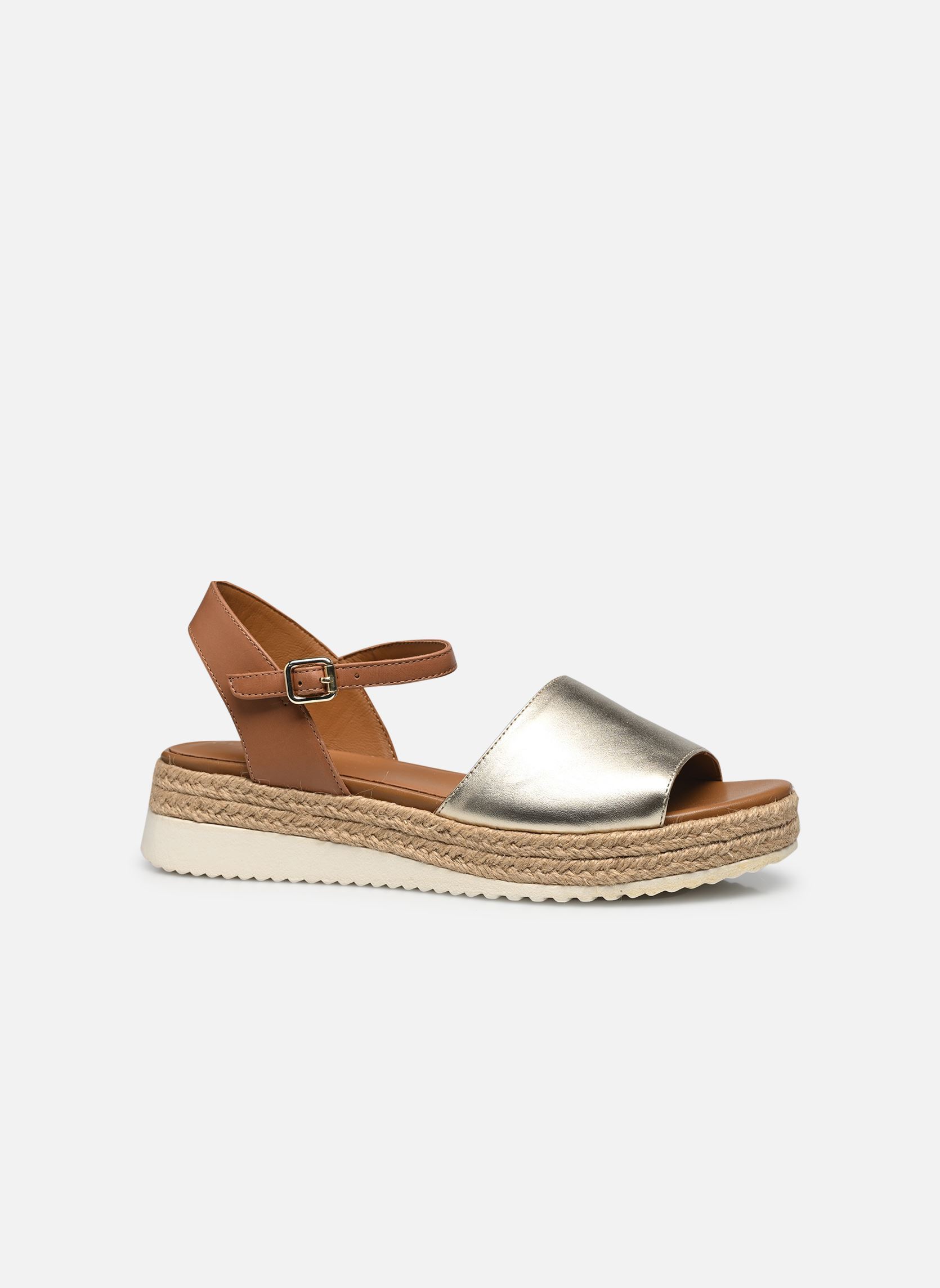Sandalen D EOLIE damen gold und bronze Geox Sandalen D EOLIE damen gold und bronze LT GOLD/CAMEL