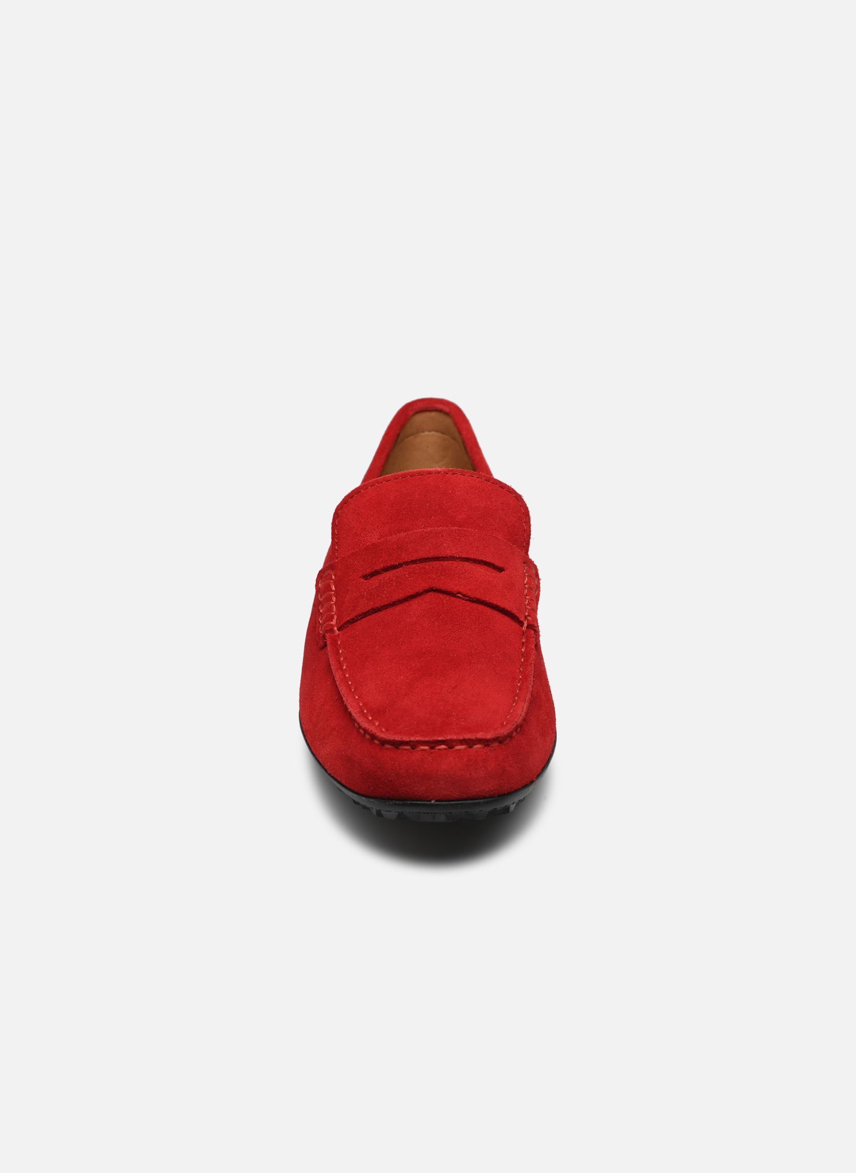 Mocassins U KOSMOPOLIS + GRIP homme rouge Geox Mocassins U KOSMOPOLIS + GRIP homme rouge Red