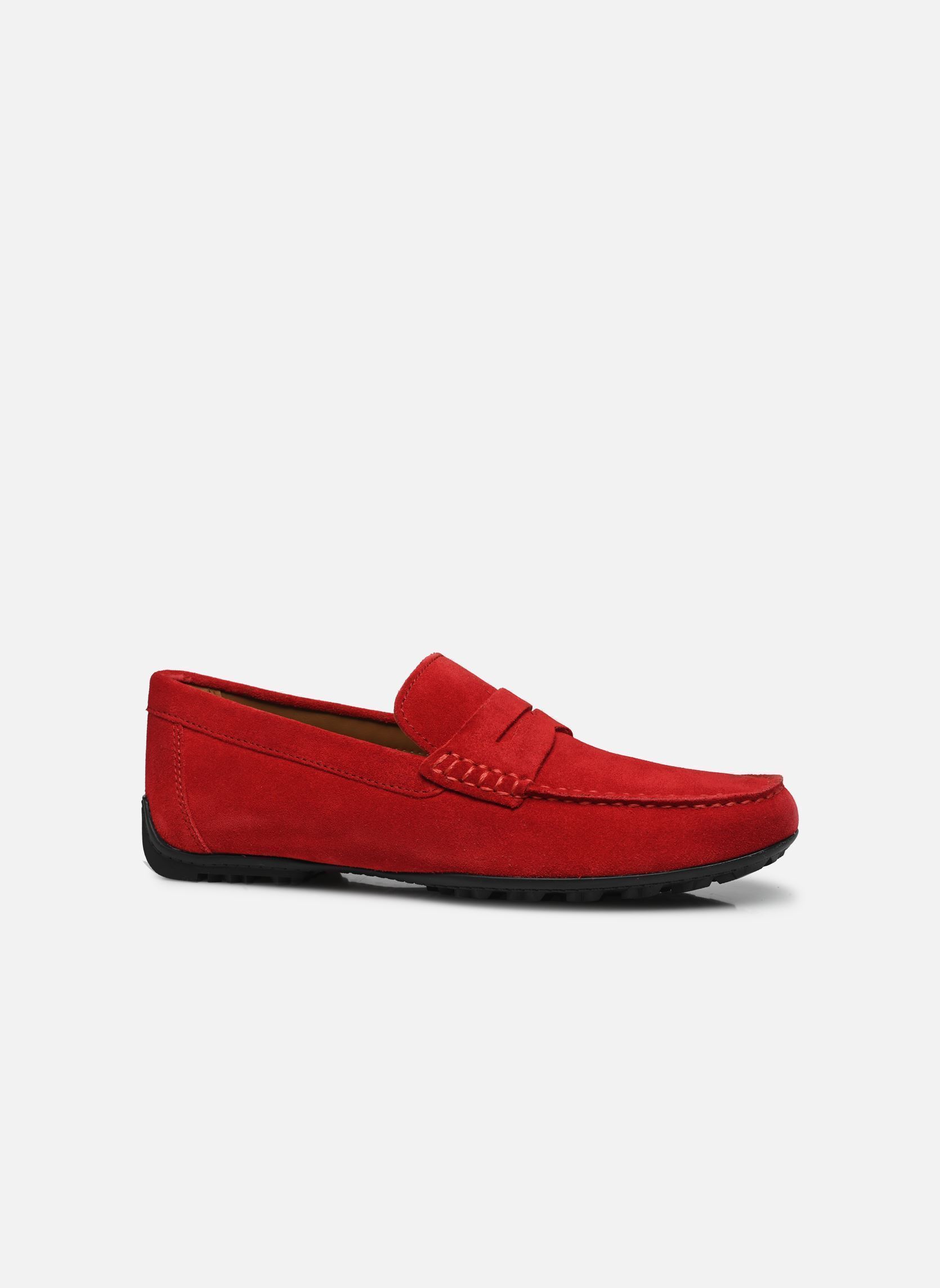Mocassins U KOSMOPOLIS + GRIP homme rouge Geox Mocassins U KOSMOPOLIS + GRIP homme rouge Red