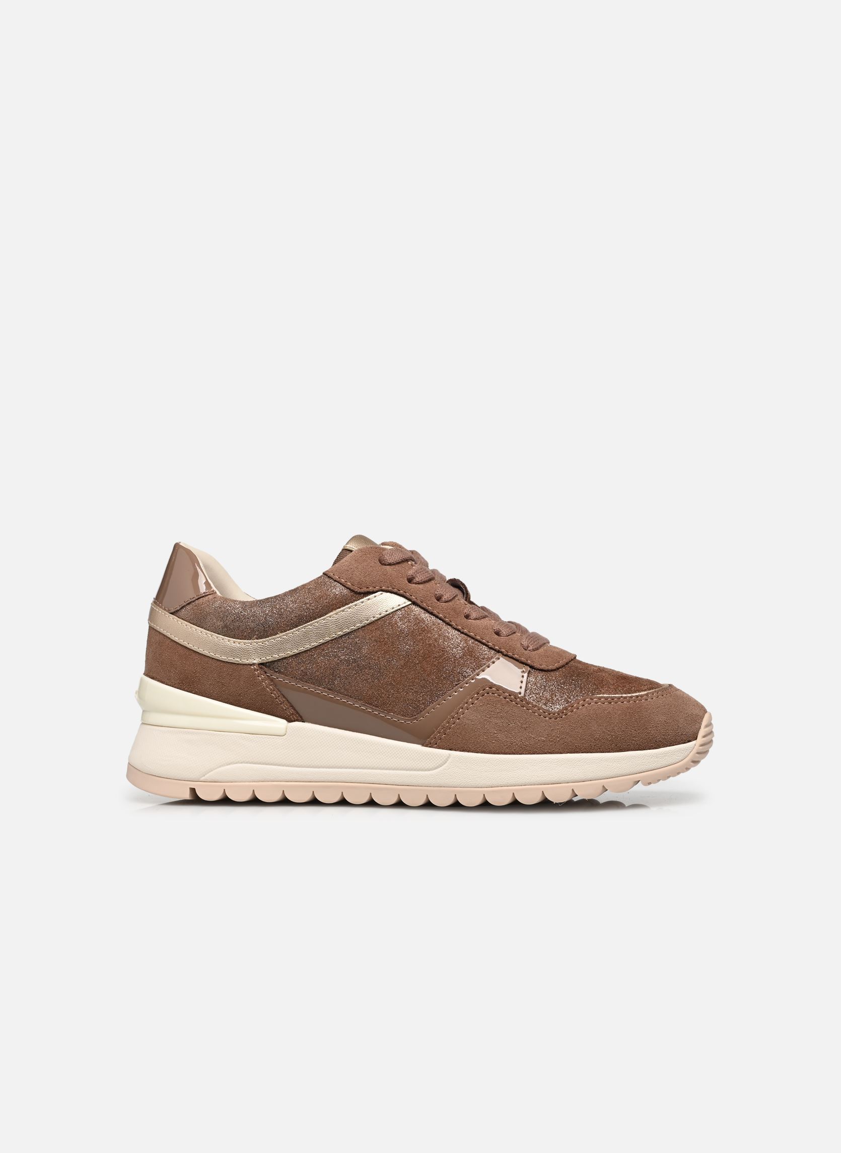 Baskets basses D DESYA femme marron Geox Baskets basses D DESYA femme marron BRUN CLAIR