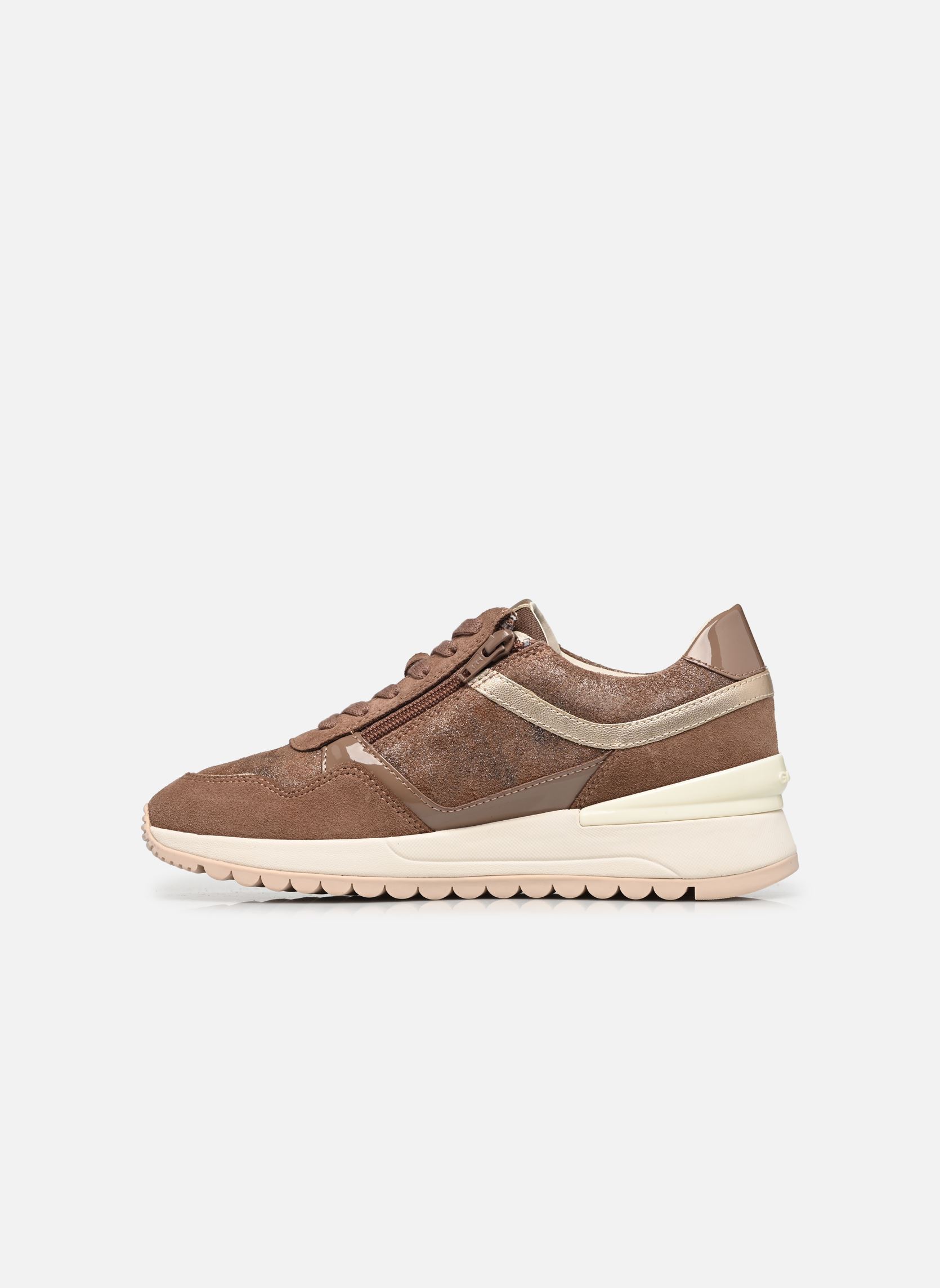 Baskets basses D DESYA femme marron Geox Baskets basses D DESYA femme marron BRUN CLAIR