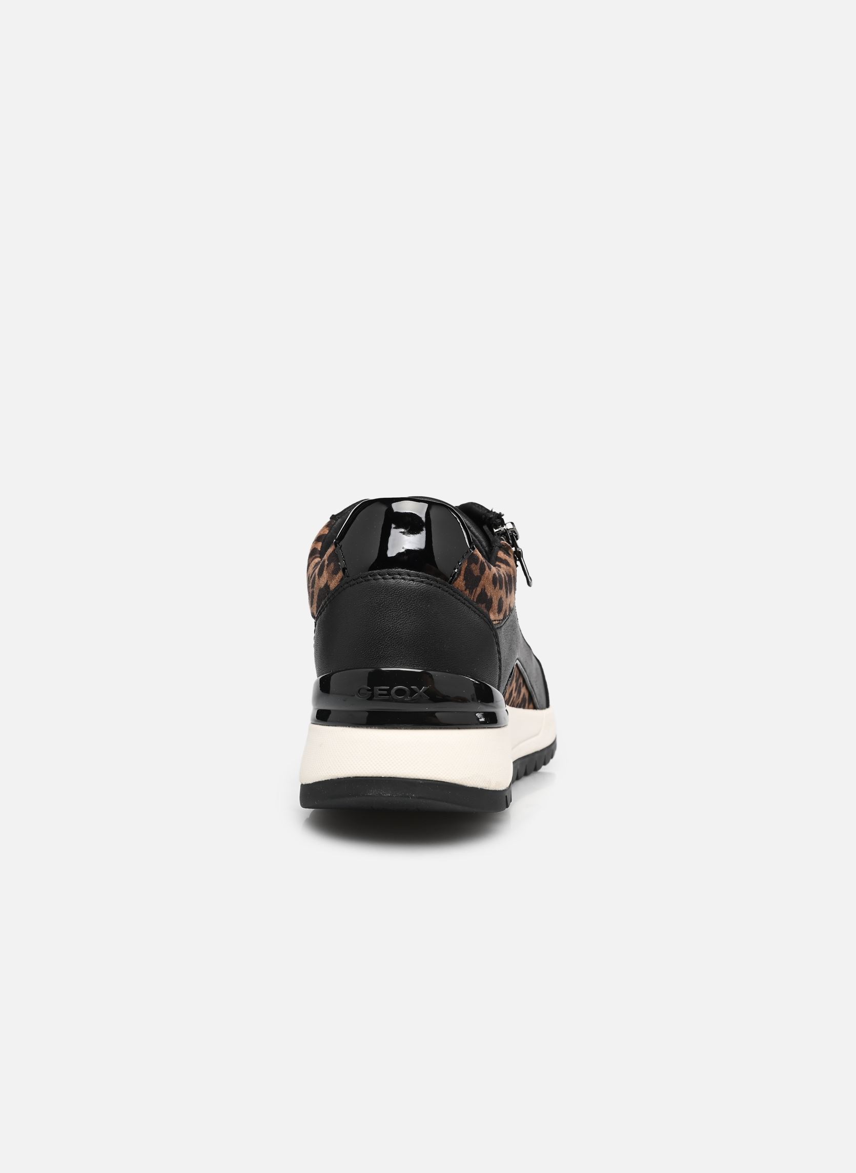 Lage sneakers D DESYA dames zwart Geox Lage sneakers D DESYA dames zwart BLACK/NUT