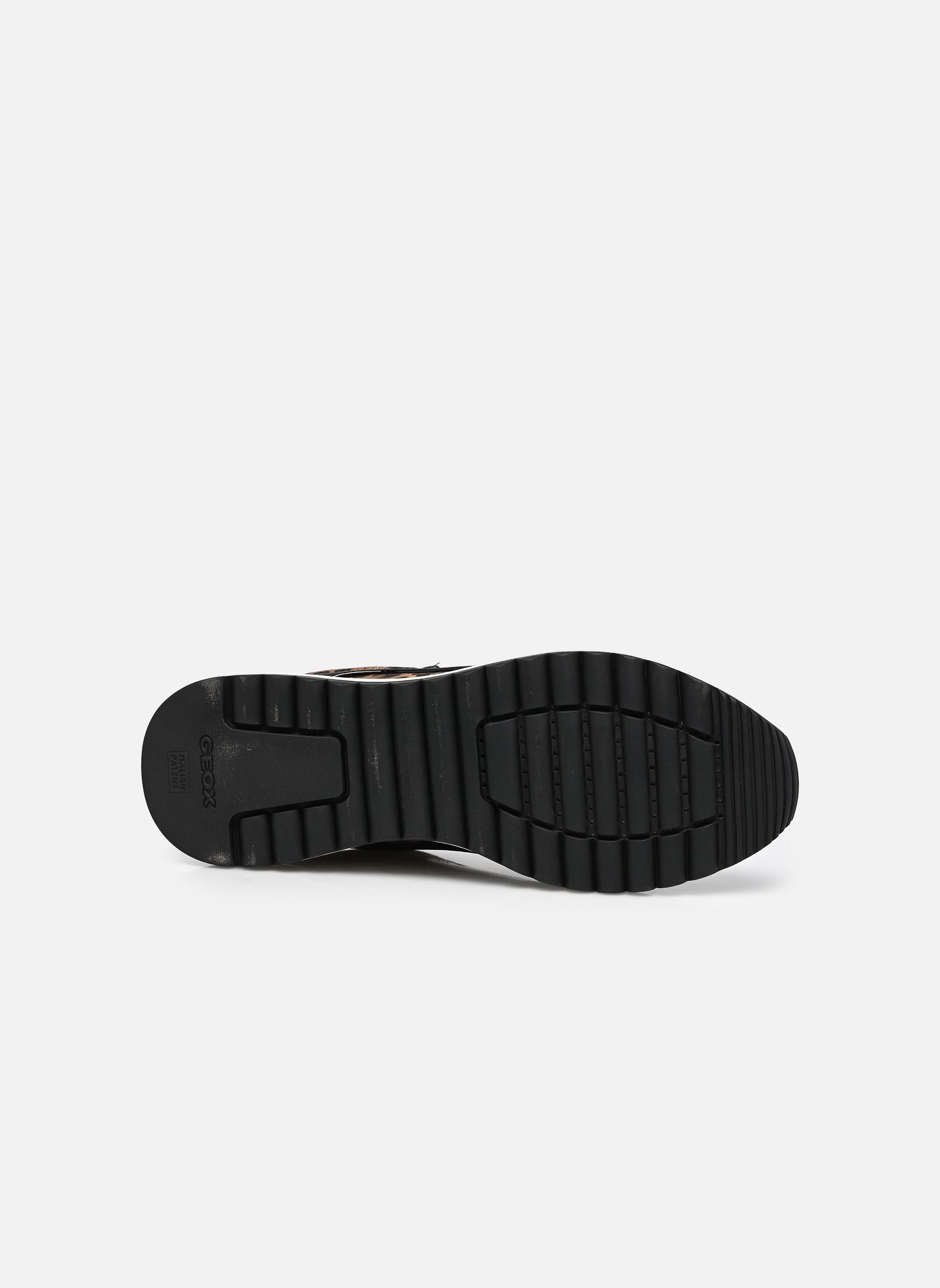 Lage sneakers D DESYA dames zwart Geox Lage sneakers D DESYA dames zwart BLACK/NUT