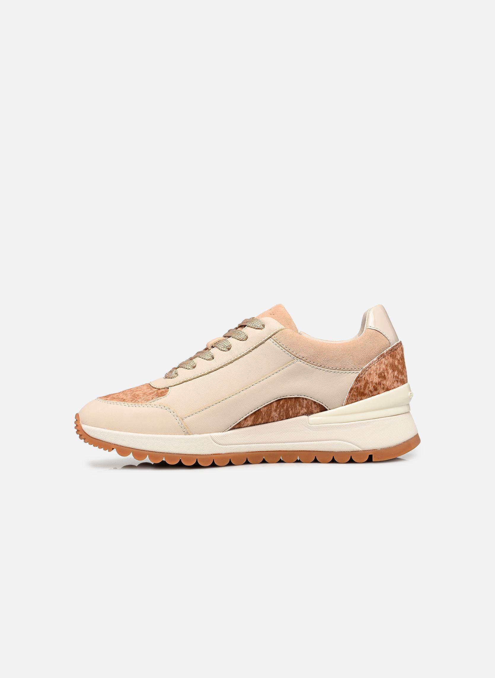 Baskets basses D DESYA femme beige Geox Baskets basses D DESYA femme beige PAPYRUS