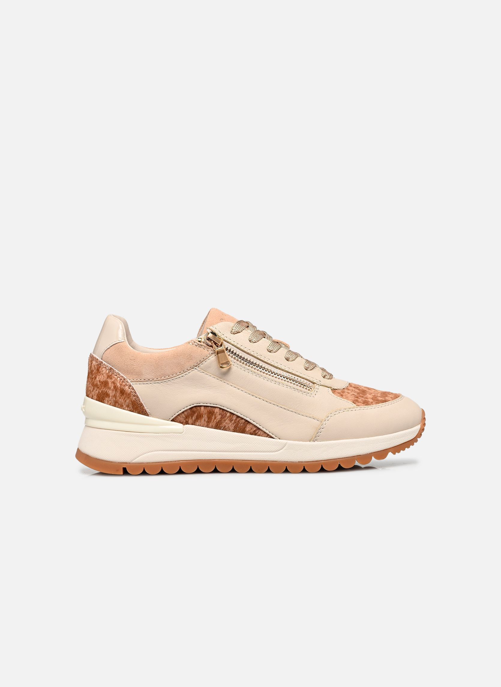 Baskets basses D DESYA femme beige Geox Baskets basses D DESYA femme beige PAPYRUS