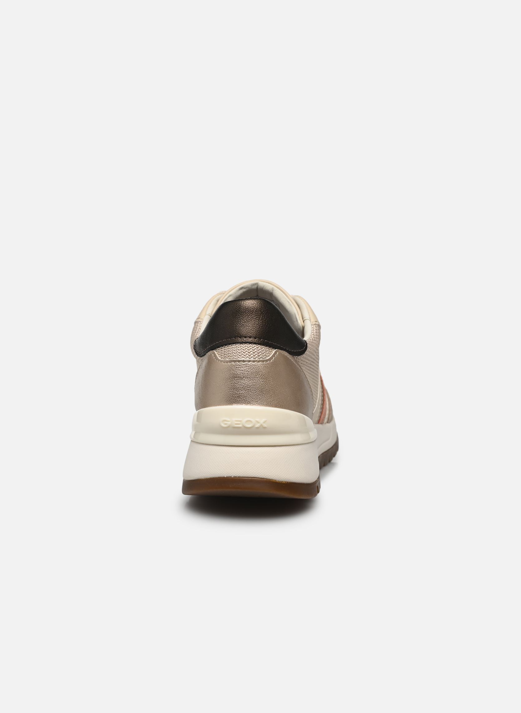 Niedrige Sneaker D DESYA damen braun Geox Niedrige Sneaker D DESYA damen braun TAUPE PÂLE / OR PÂLE